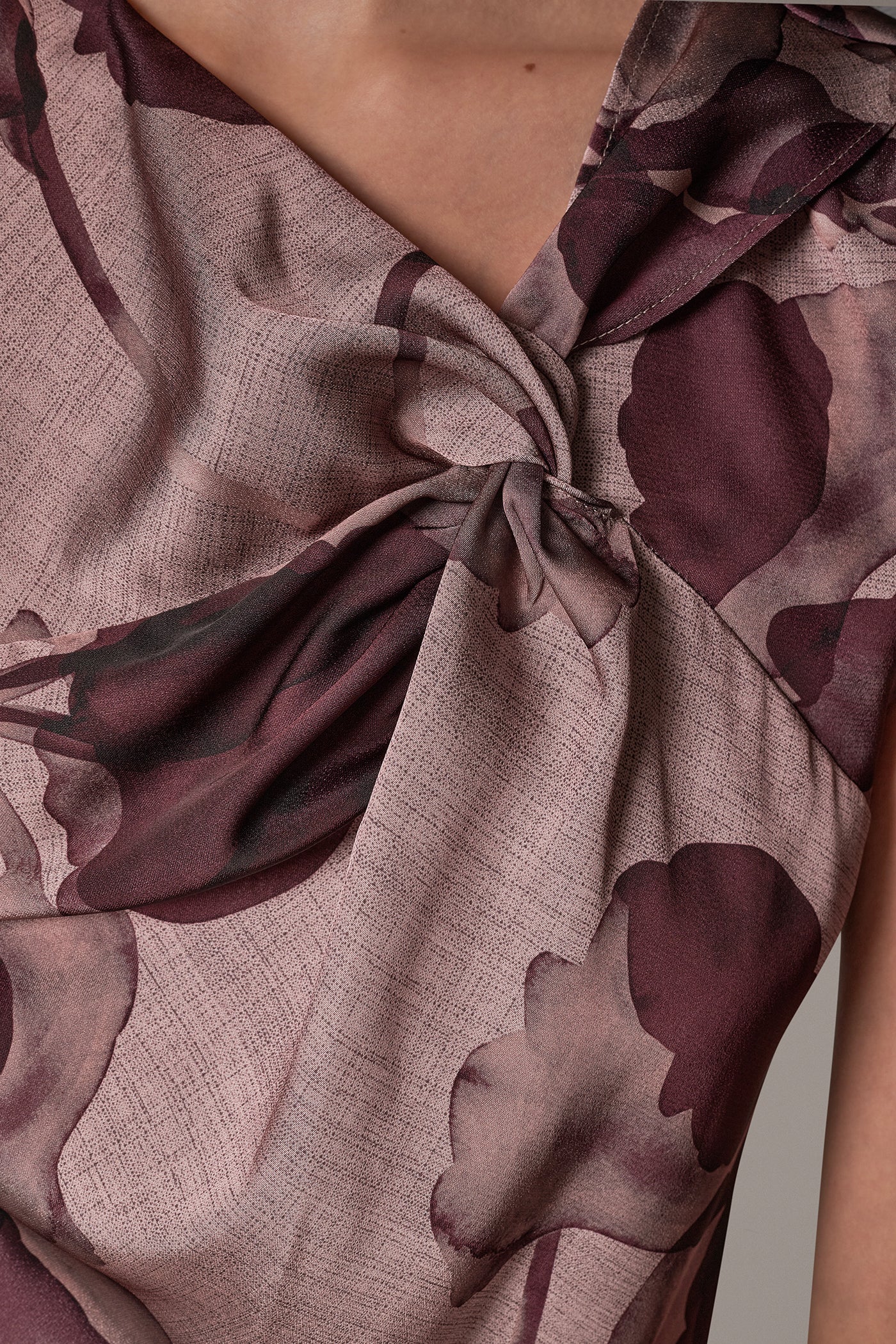 FLORAL TWIST NECK MIDI DRESS VIEW 5 | Dresses & Jumpsuits