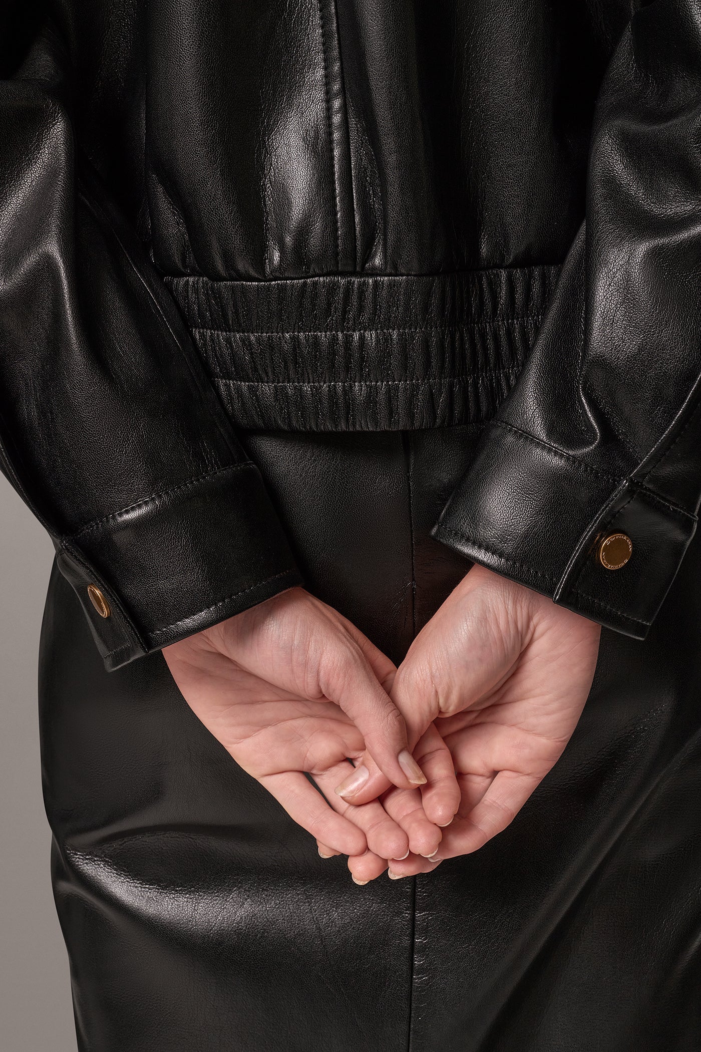 GOLD ACCENT STAND COLLAR JACKET VIEW 6 | Holiday Collection