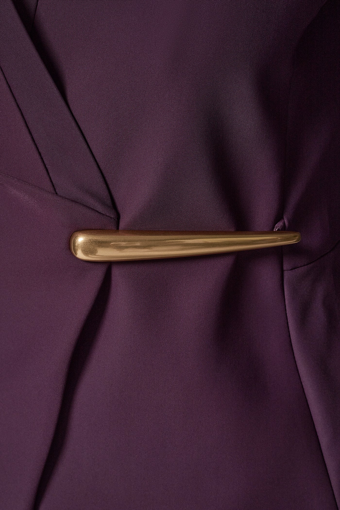 GOLD BAR WRAP BLAZER VIEW 6