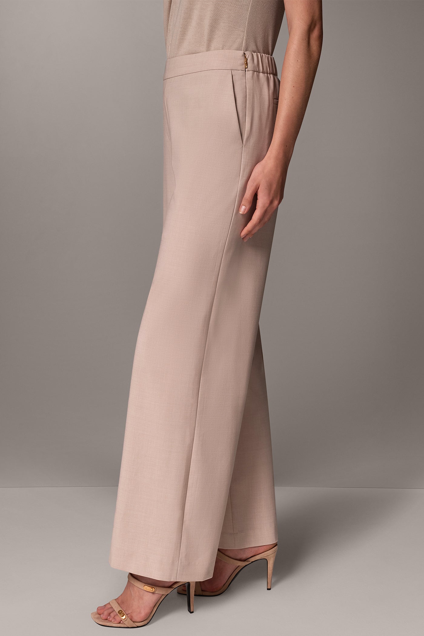 HIGH-RISE WIDE-LEG PANT VIEW 3 | Clothing