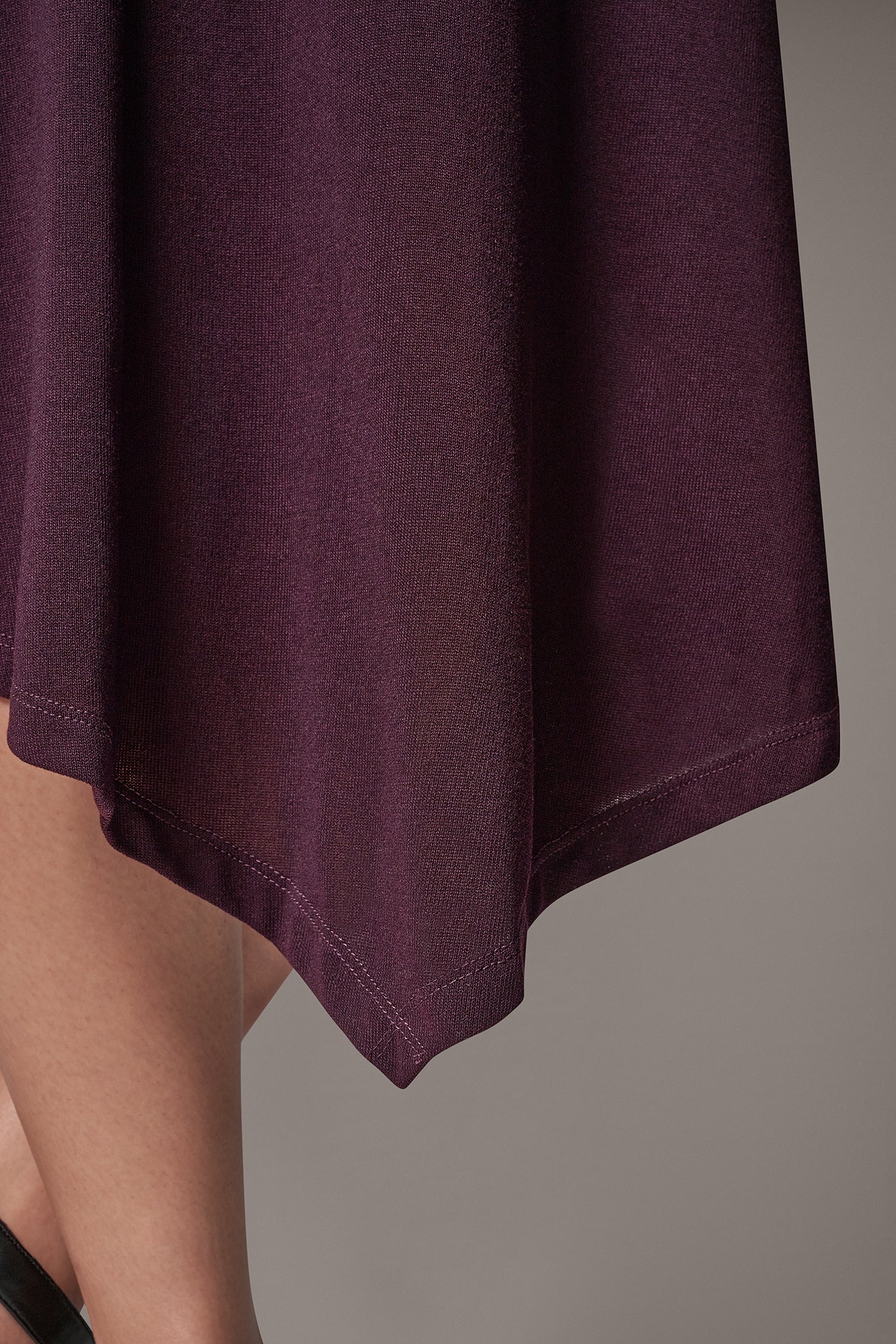 ASYMMETRIC STUD MIDI DRESS VIEW 8