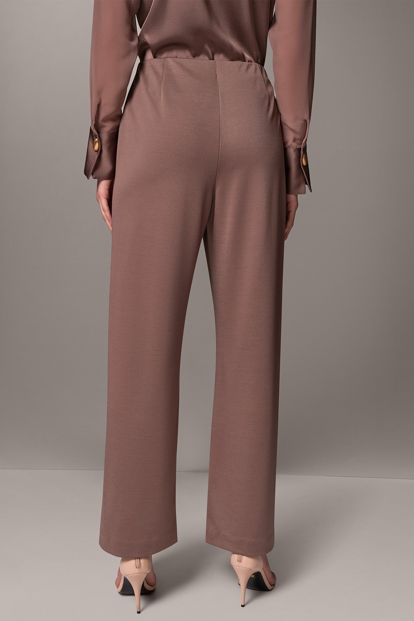 HIGH RISE WIDE LEG PULL-ON PANT VIEW 3
