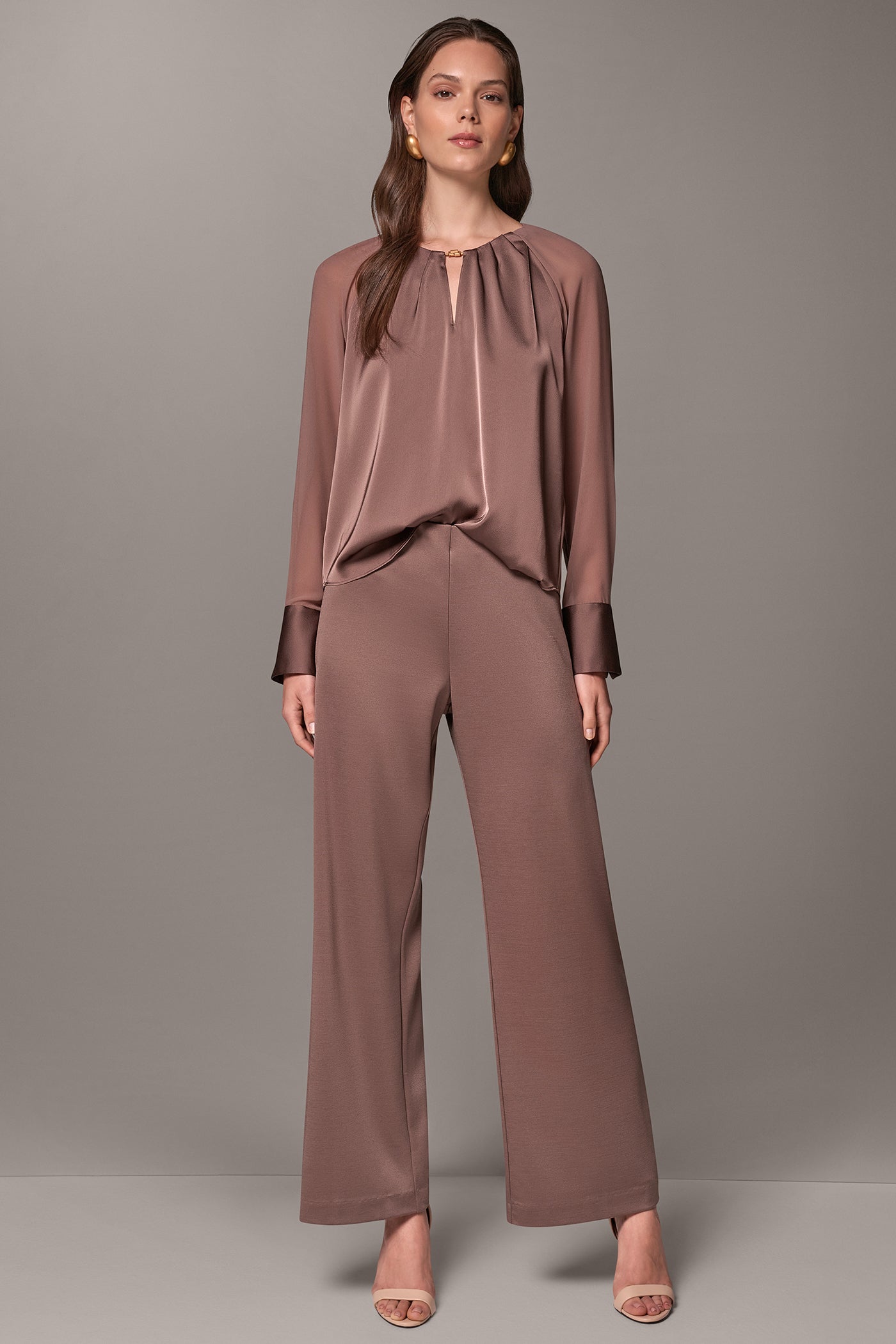 HIGH RISE WIDE LEG PULL-ON PANT VIEW 5