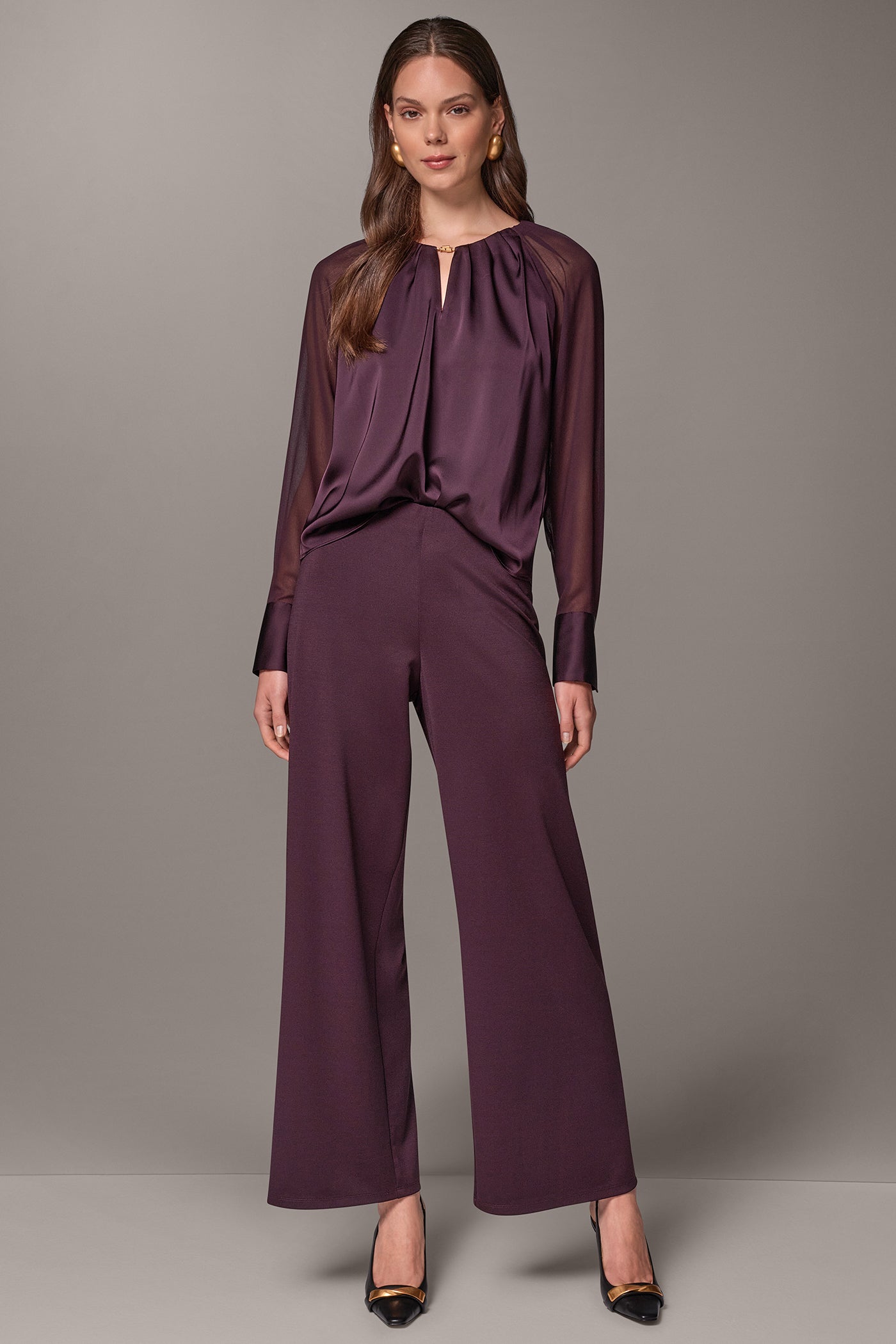 HIGH RISE WIDE LEG PULL-ON PANT VIEW 5