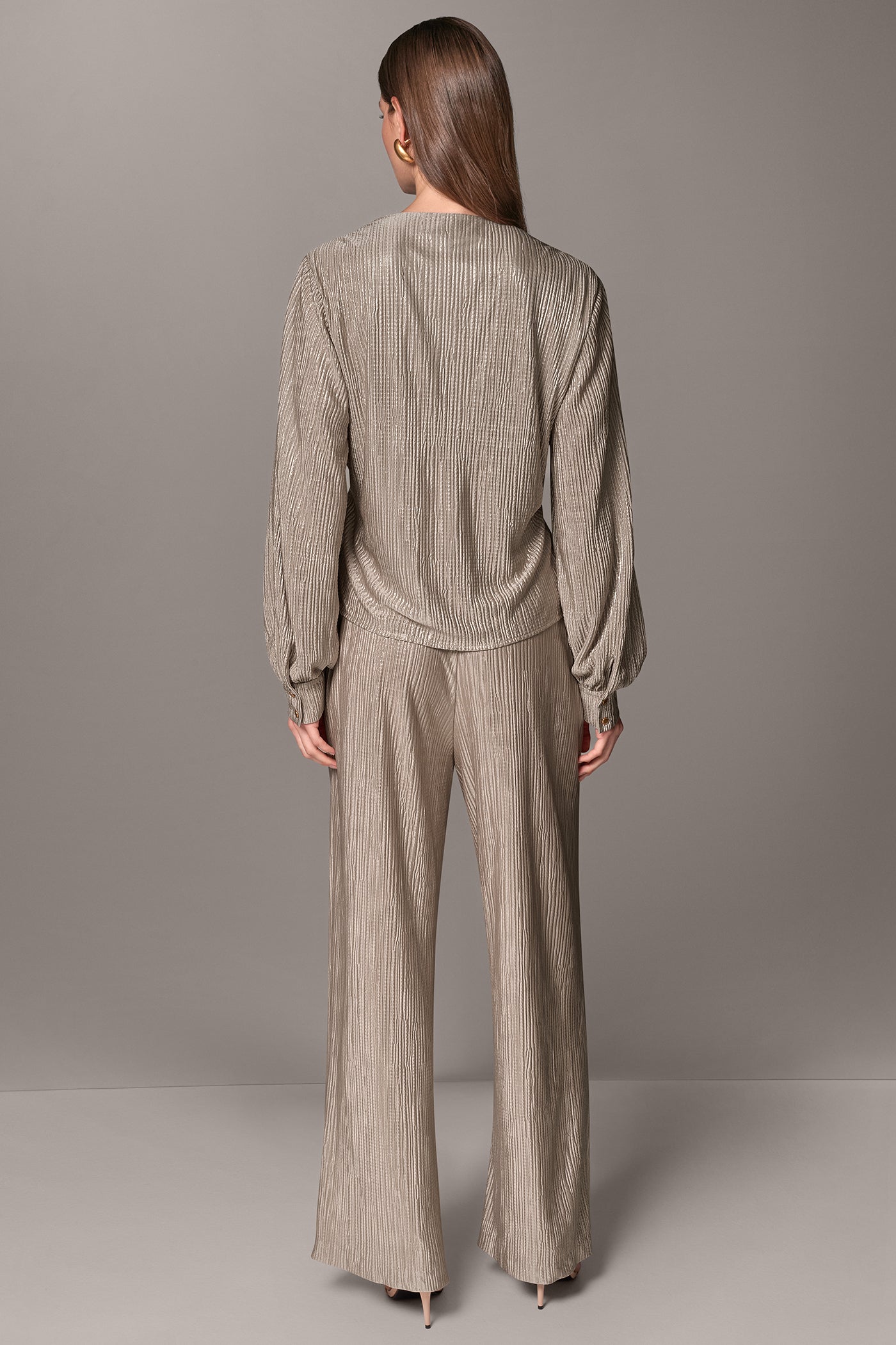 METALLIC WRAP-EFFECT TOP VIEW 7