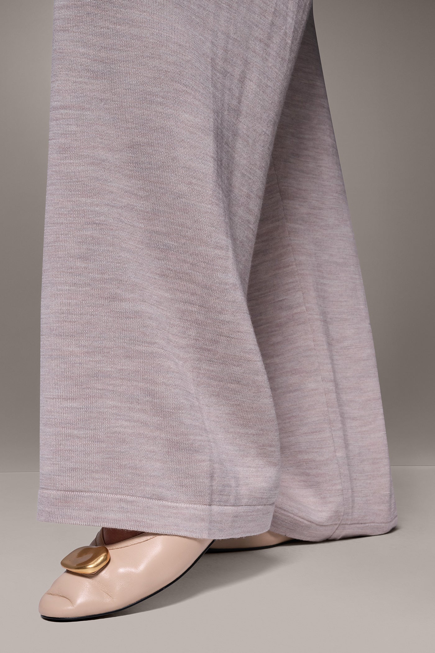 WOOL WIDE-LEG SWEATER PANT VIEW 4