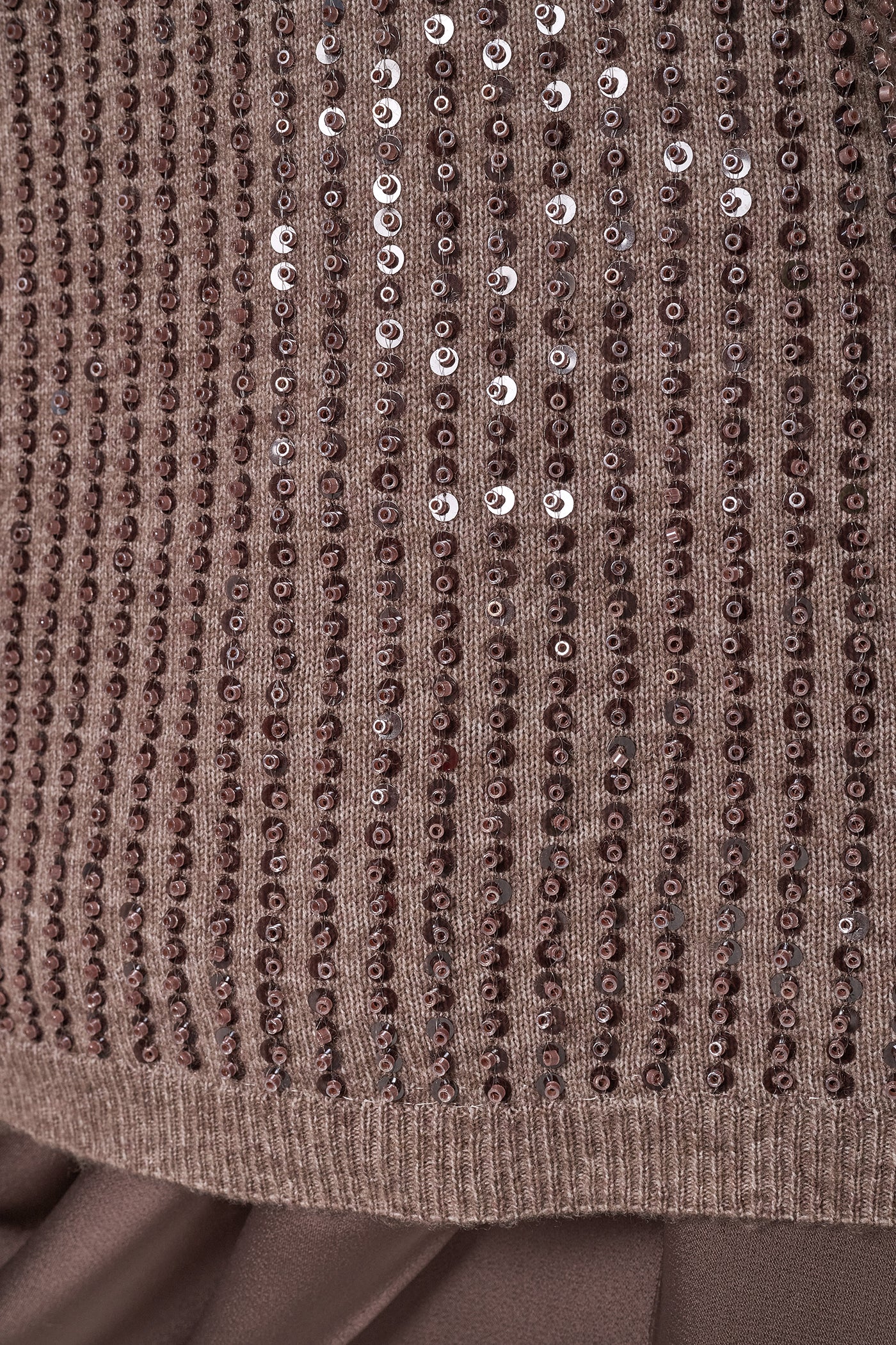ELBOW SLEEVE SEQUIN SWEATER VIEW 5