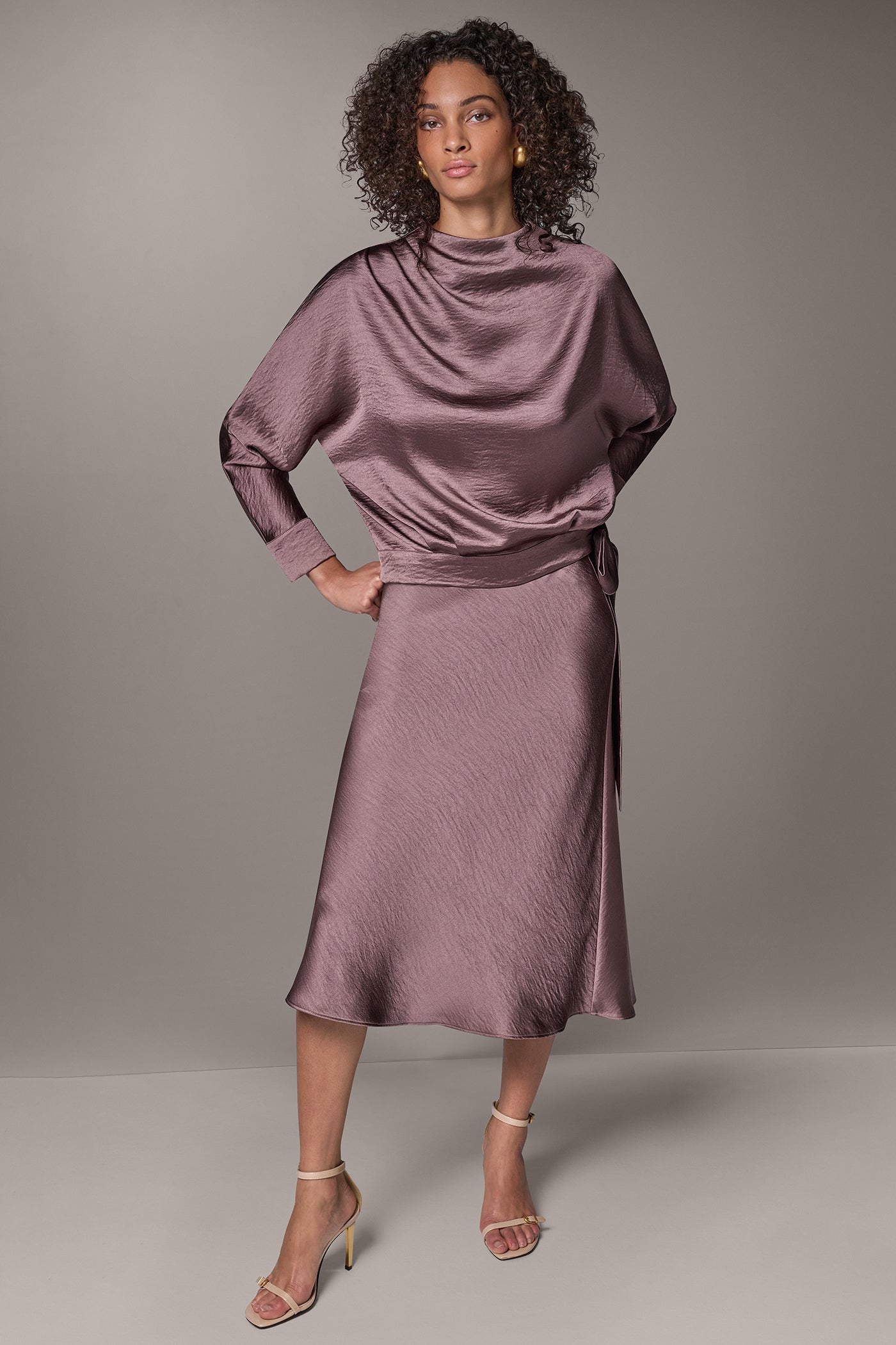 SATIN DRAPE TOP VIEW 9