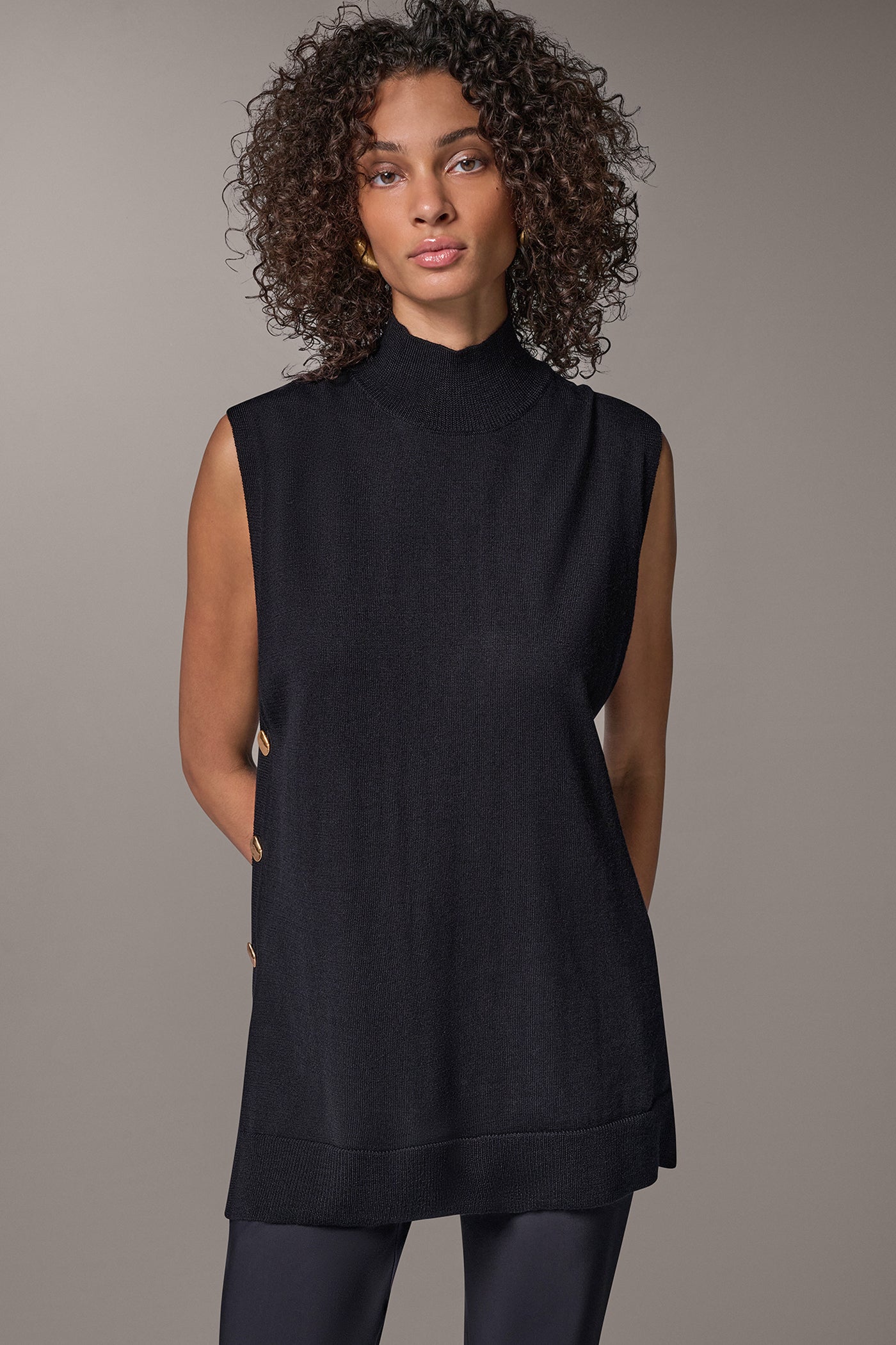 MERINO WOOL TUNIC VIEW 1