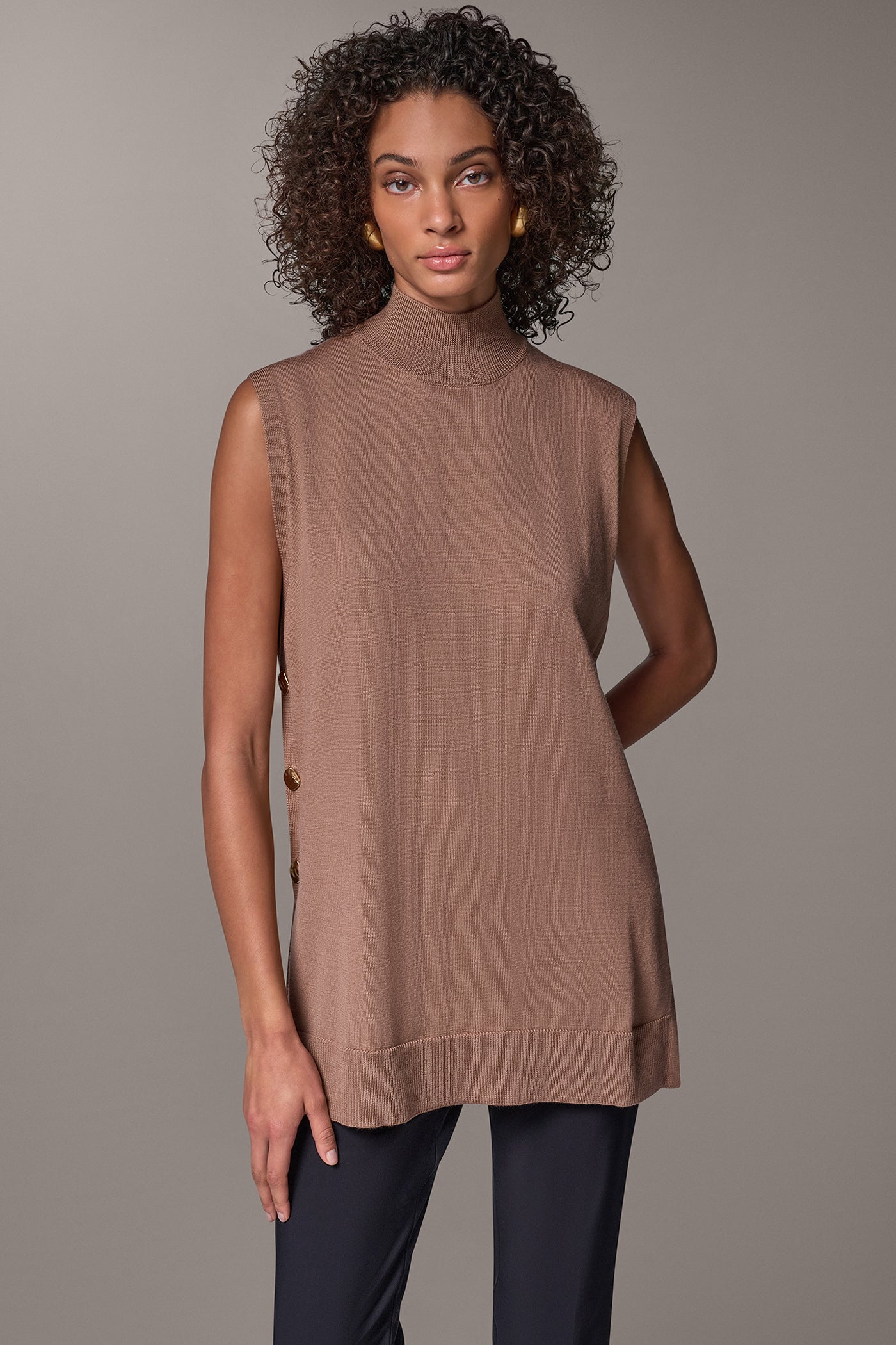 MERINO WOOL TUNIC VIEW 1