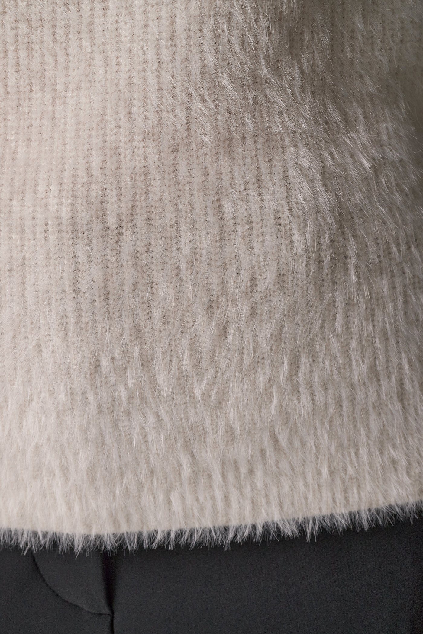 ELBOW SLEEVE MOCK NECK SWEATER VIEW 5