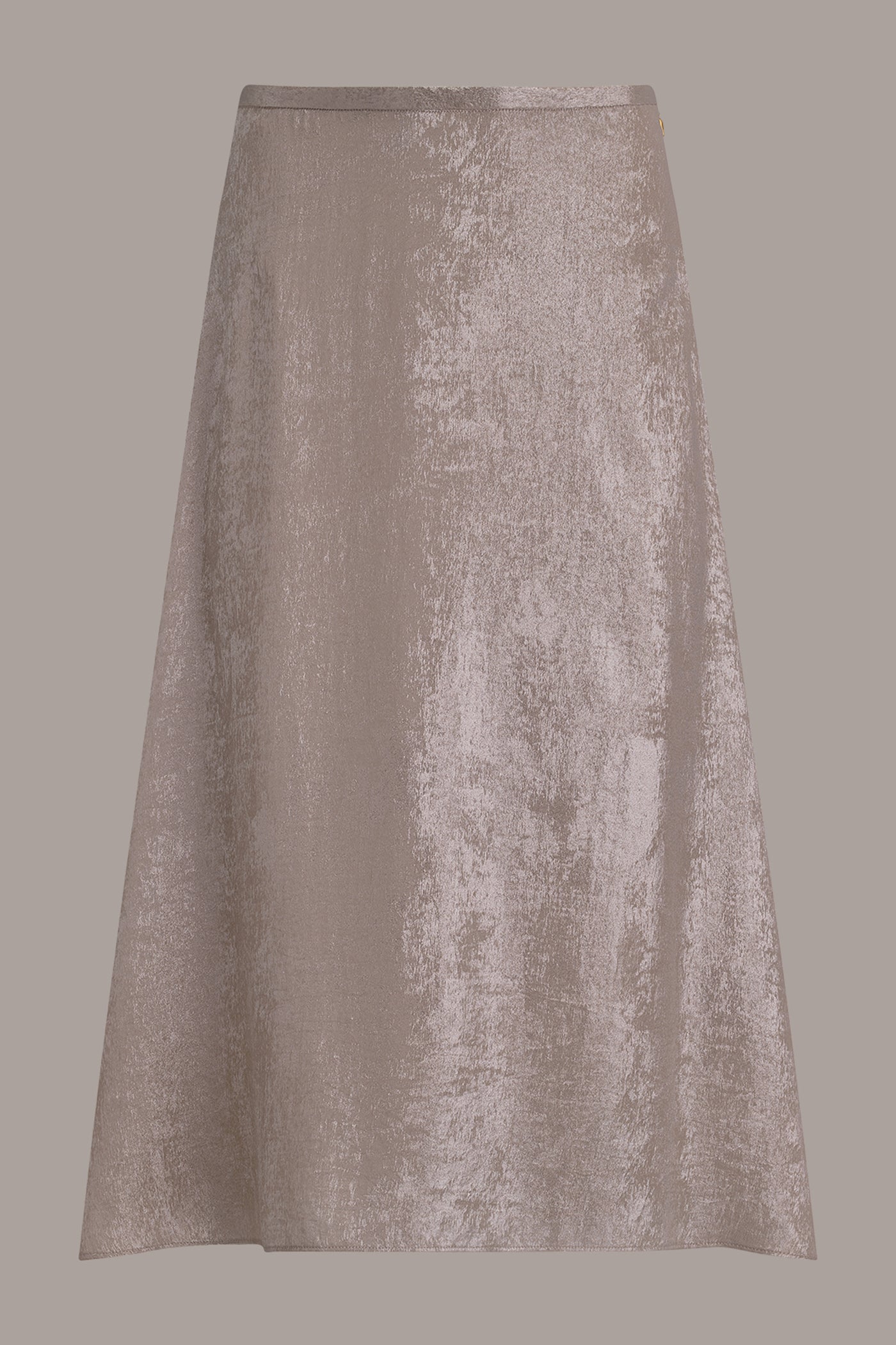 FOIL A-LINE MIDI SKIRT VIEW 8