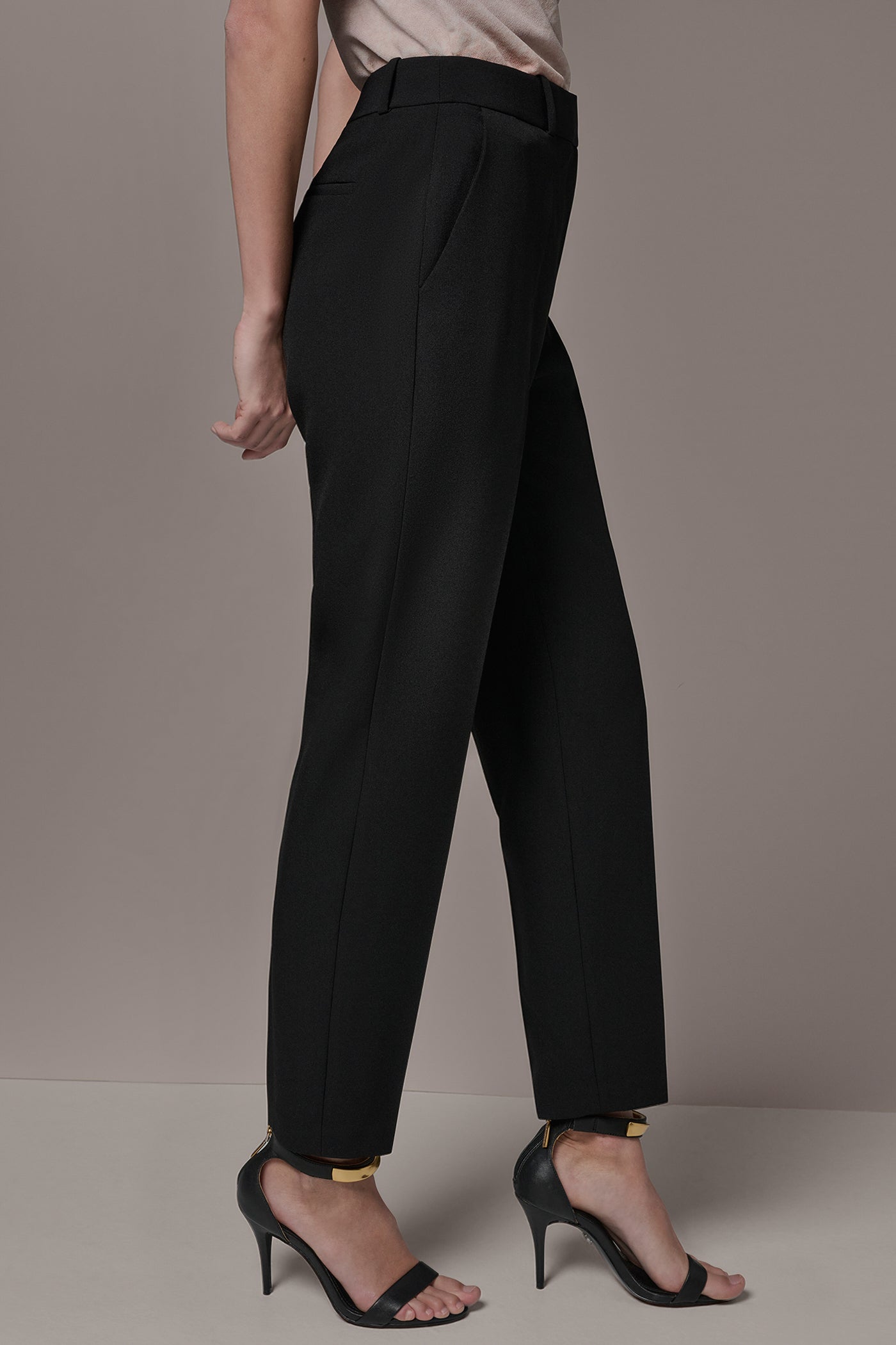 HIGH-RISE STRAIGHT PANT VIEW 3 | Office To Evening