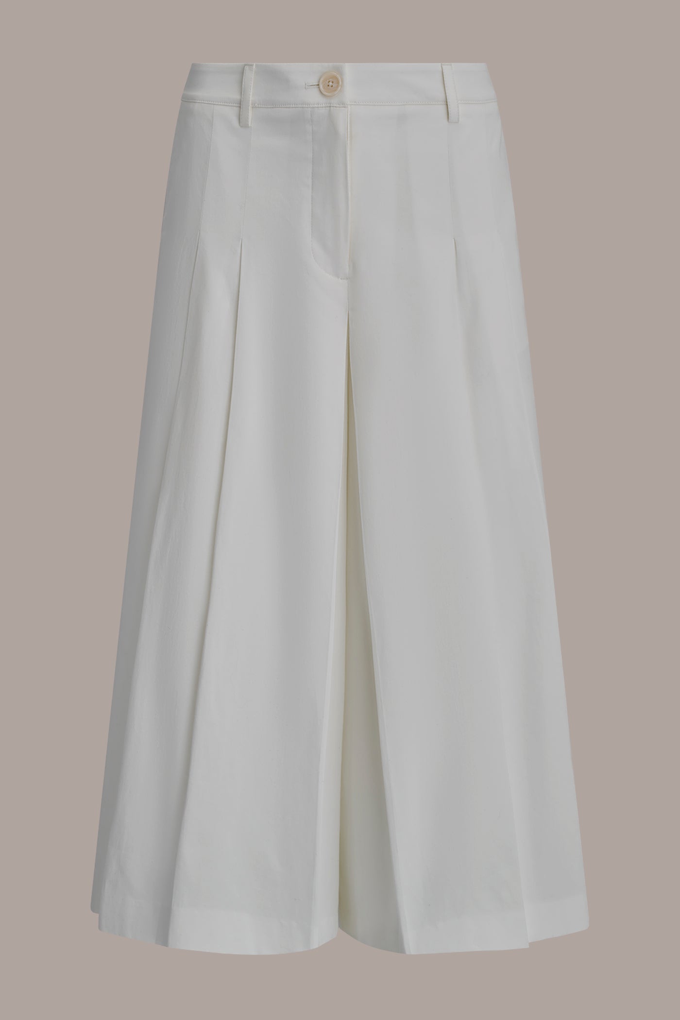 EXTRA HIGH-RISE COTTON-SATEEN PLEATED WIDE-LEG PANT VIEW 7 | Pants