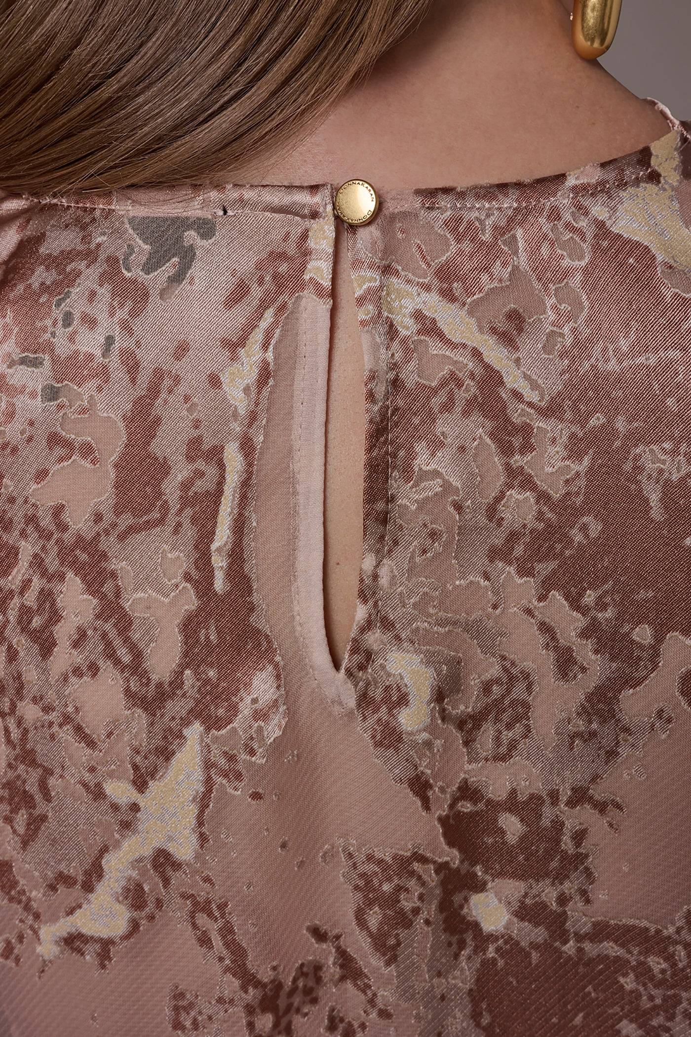 METALLIC BURNOUT BLOUSE VIEW 6