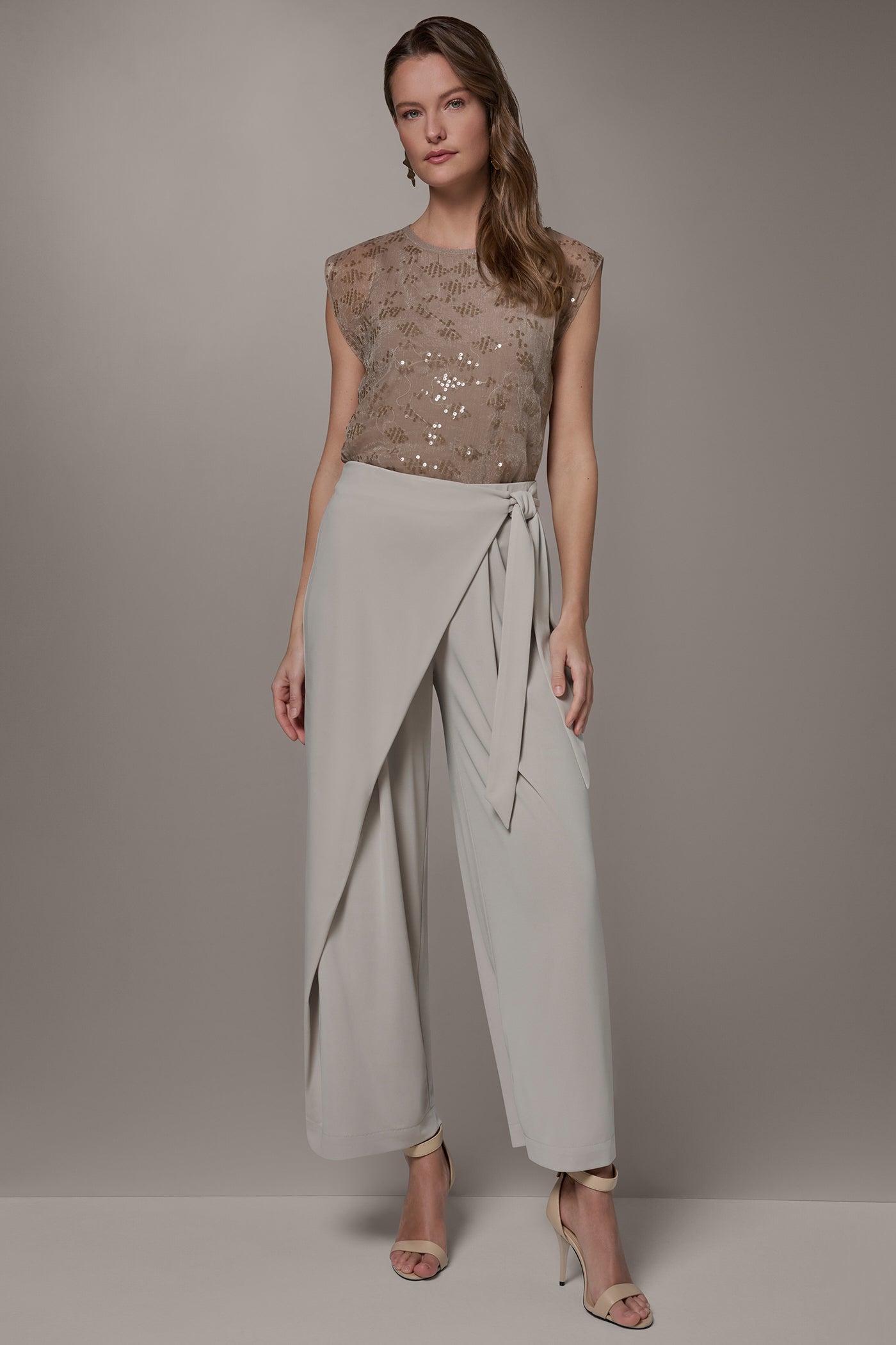 EXTRA HIGH-RISE WRAP OVERLAY RELAXED PANT VIEW 5 | Joan Edit