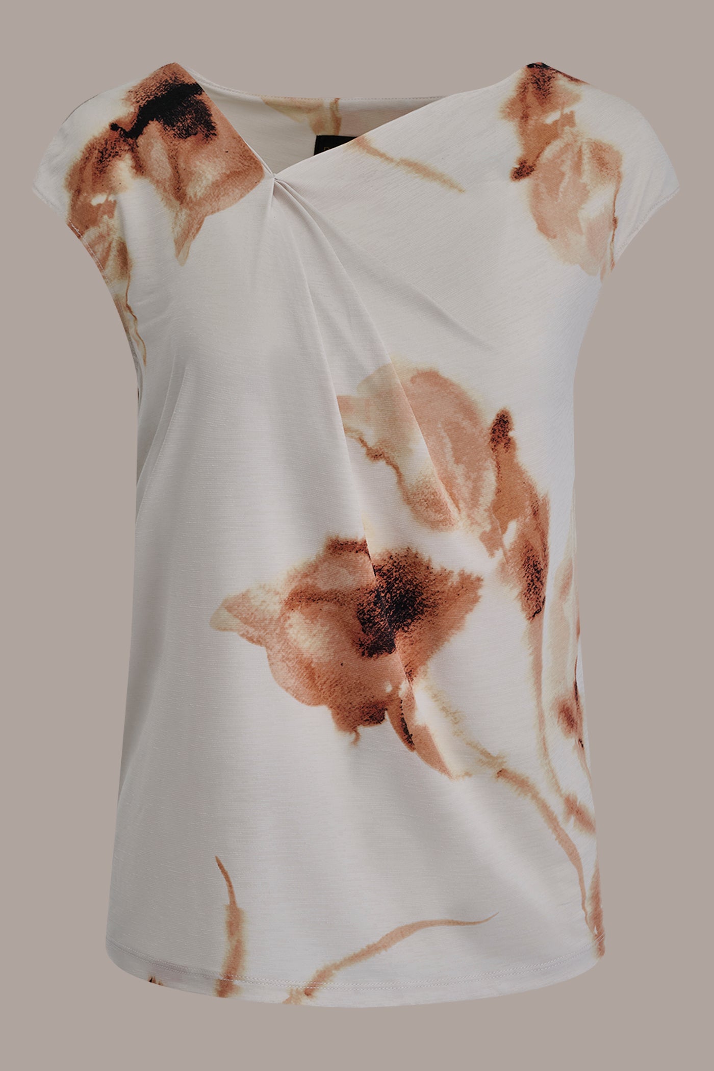 FLORAL ASYMMETRIC BLOUSE VIEW 7 | New clothing