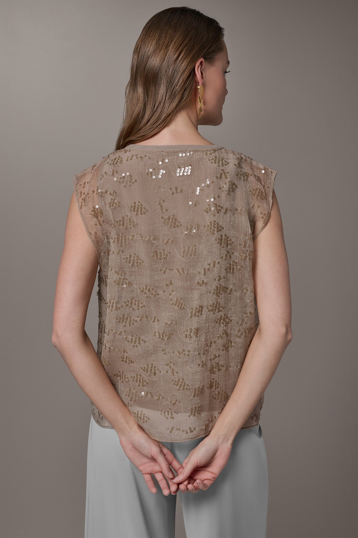 LAYERED SEQUIN SWEATER | View 2 | New clothing