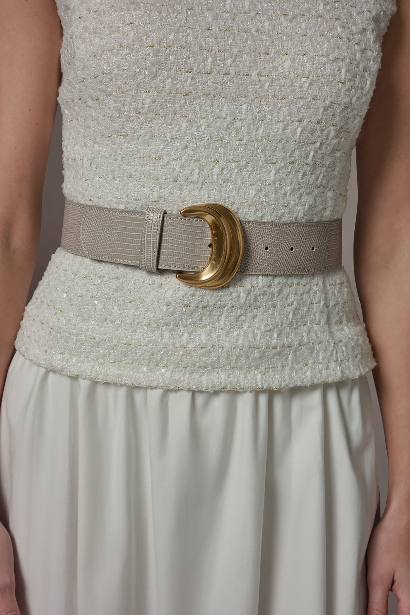 TWEED MIXED MEDIA MIDI TANK DRESS VIEW 5 | Dresses & Jumpsuits