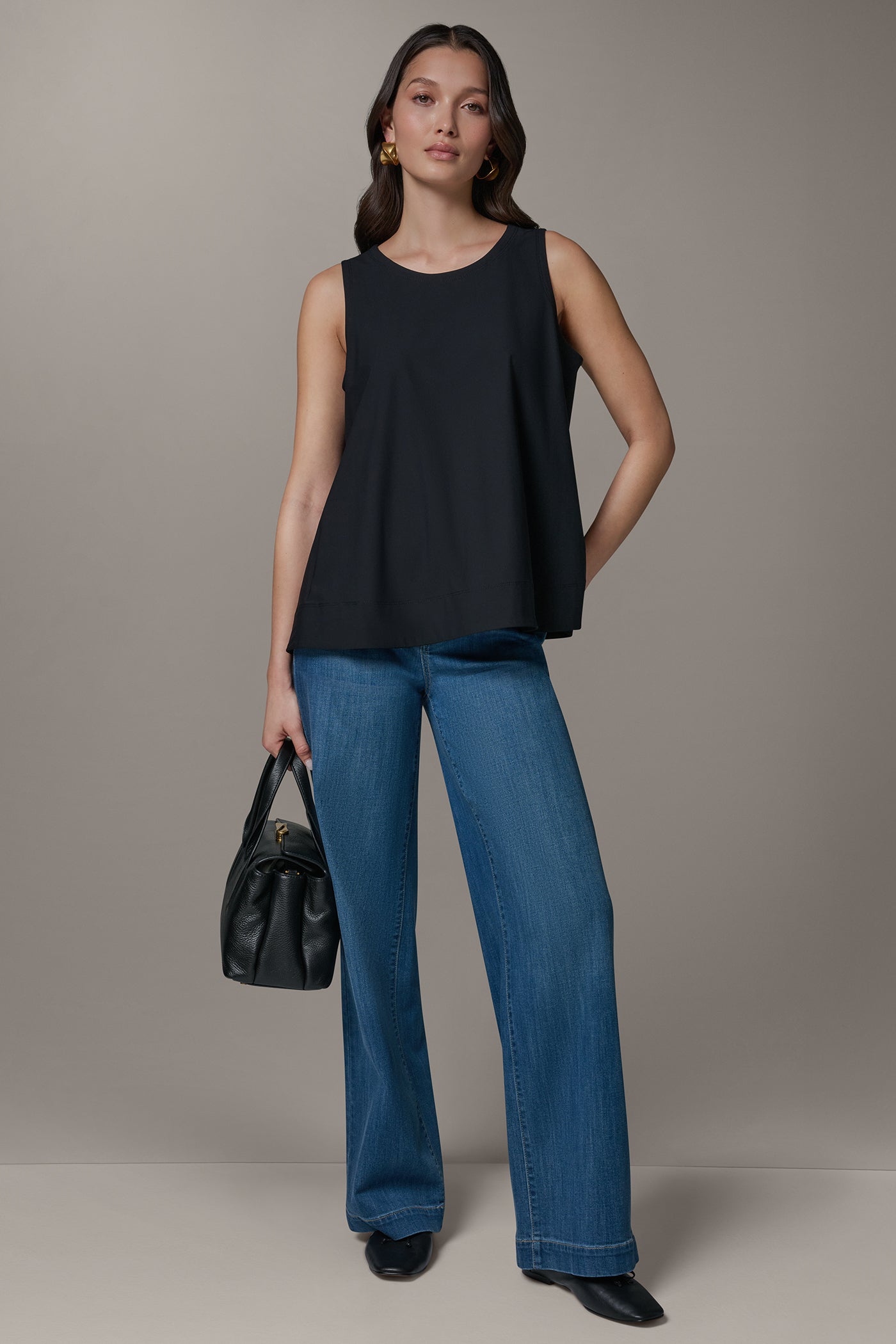 SLEEVELESS SWING TOP VIEW 6