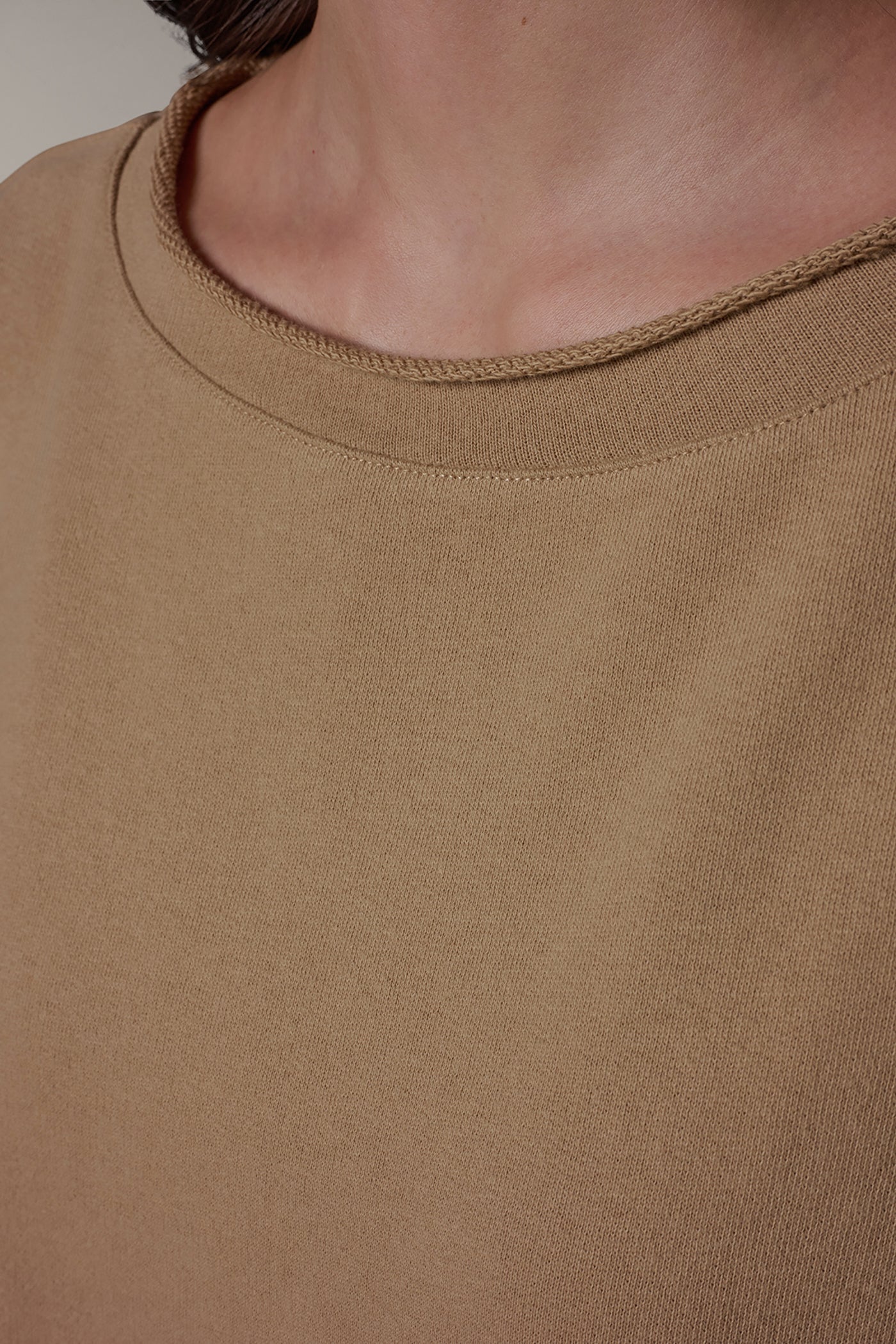 SHORT SLEEVE BOAT NECK PULLOVER VIEW 5 | Donna Karan Weekend