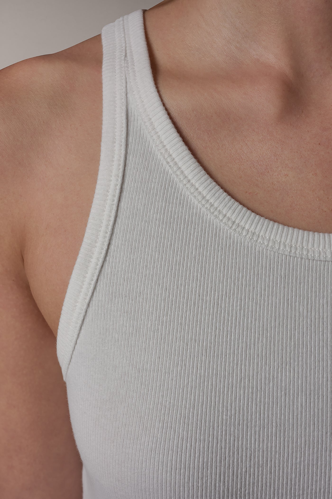 SCOOP NECK HALTER TANK VIEW 5 | Casual Collection