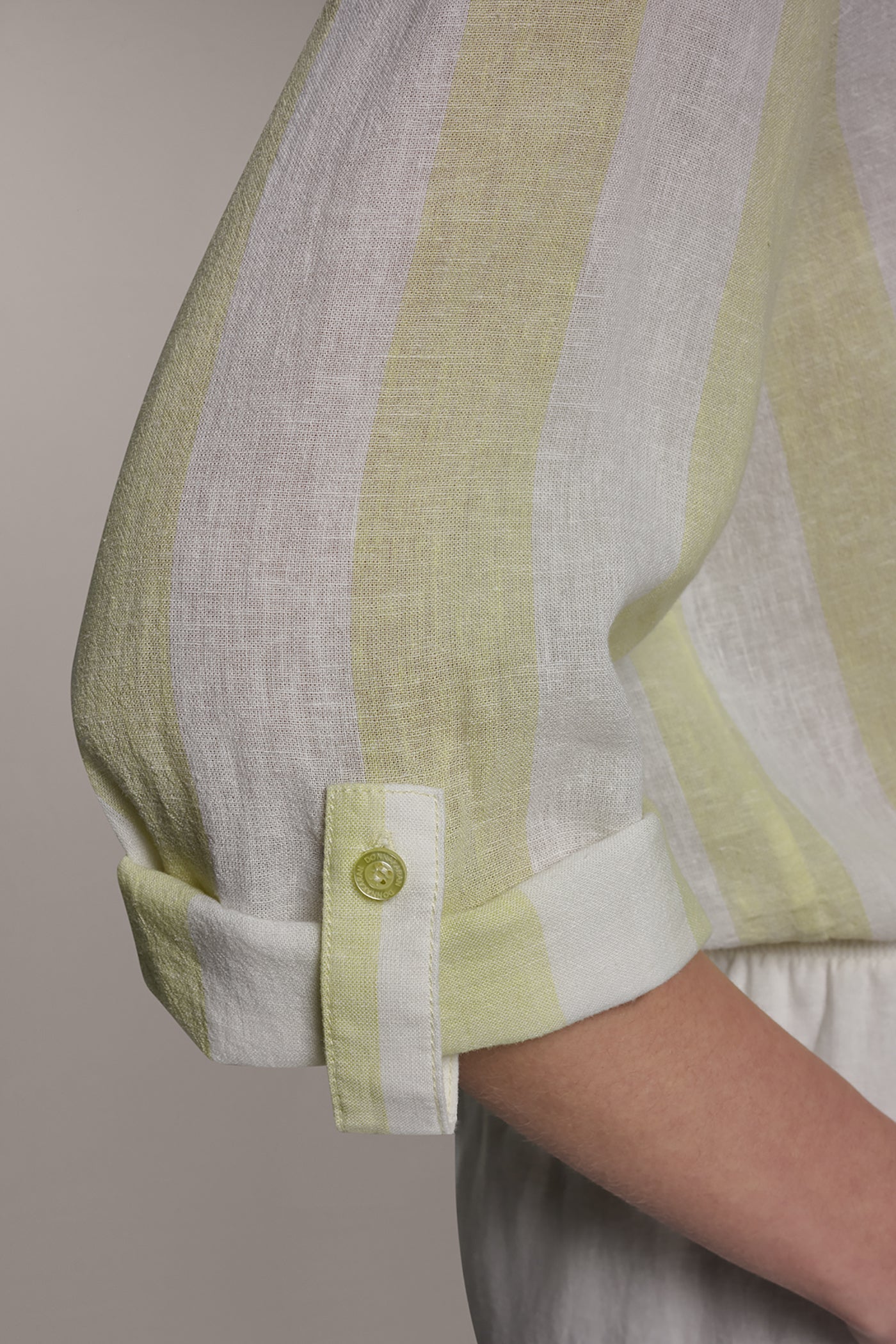 LONG SLEEVE TIE-FRONT BLOUSE VIEW 5 | Donna Karan Weekend