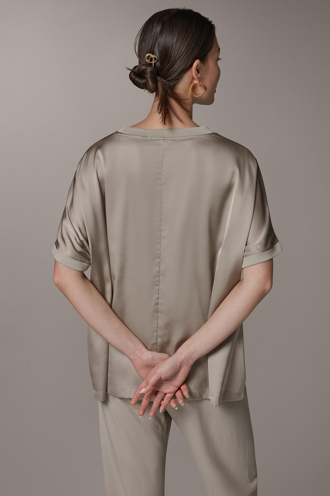 SHORT SLEEVE BOXY BLOUSE | View 2 | New clothing