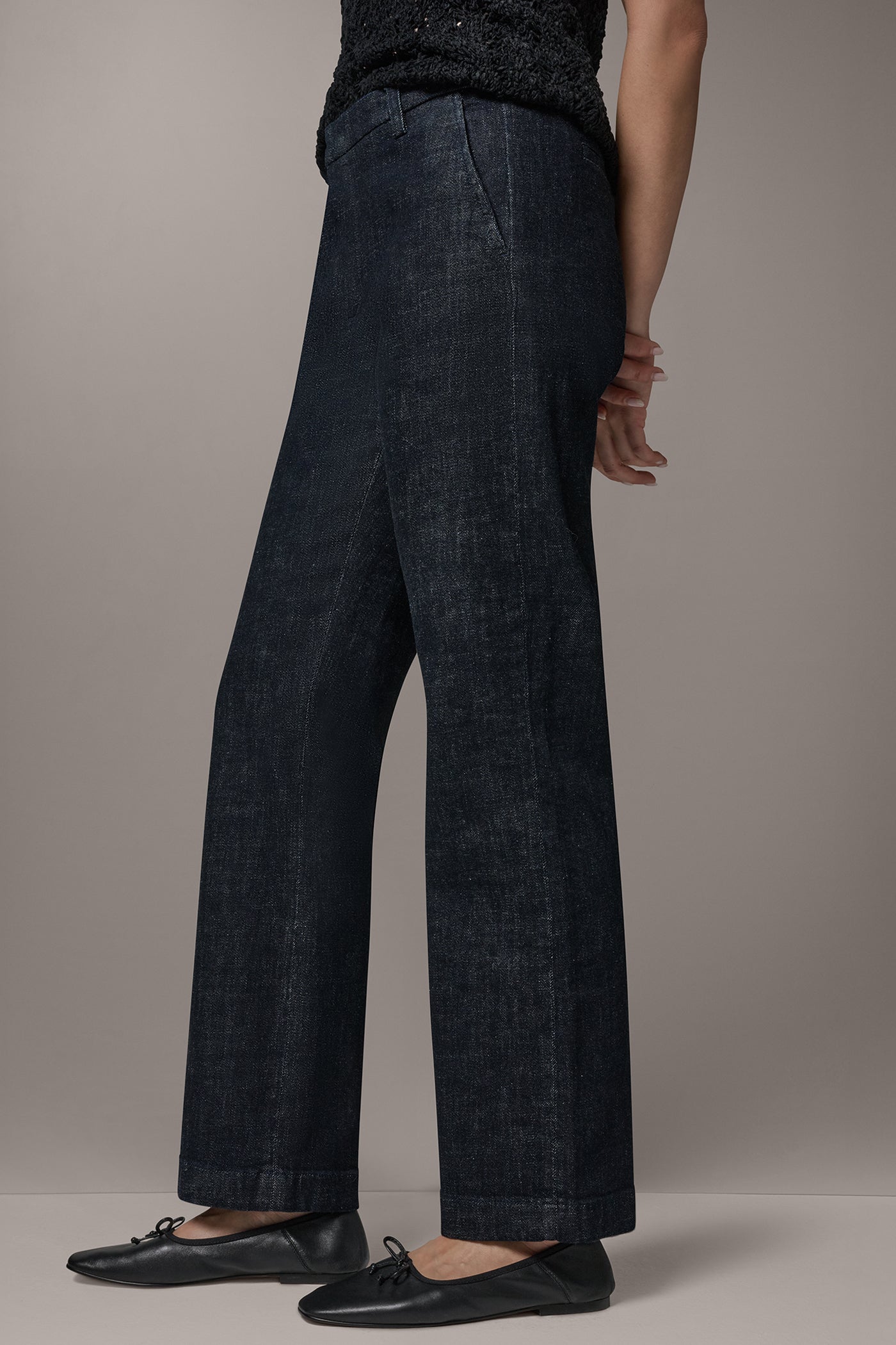 THE DONNA MID-RISE TROUSER JEAN (alternate view)