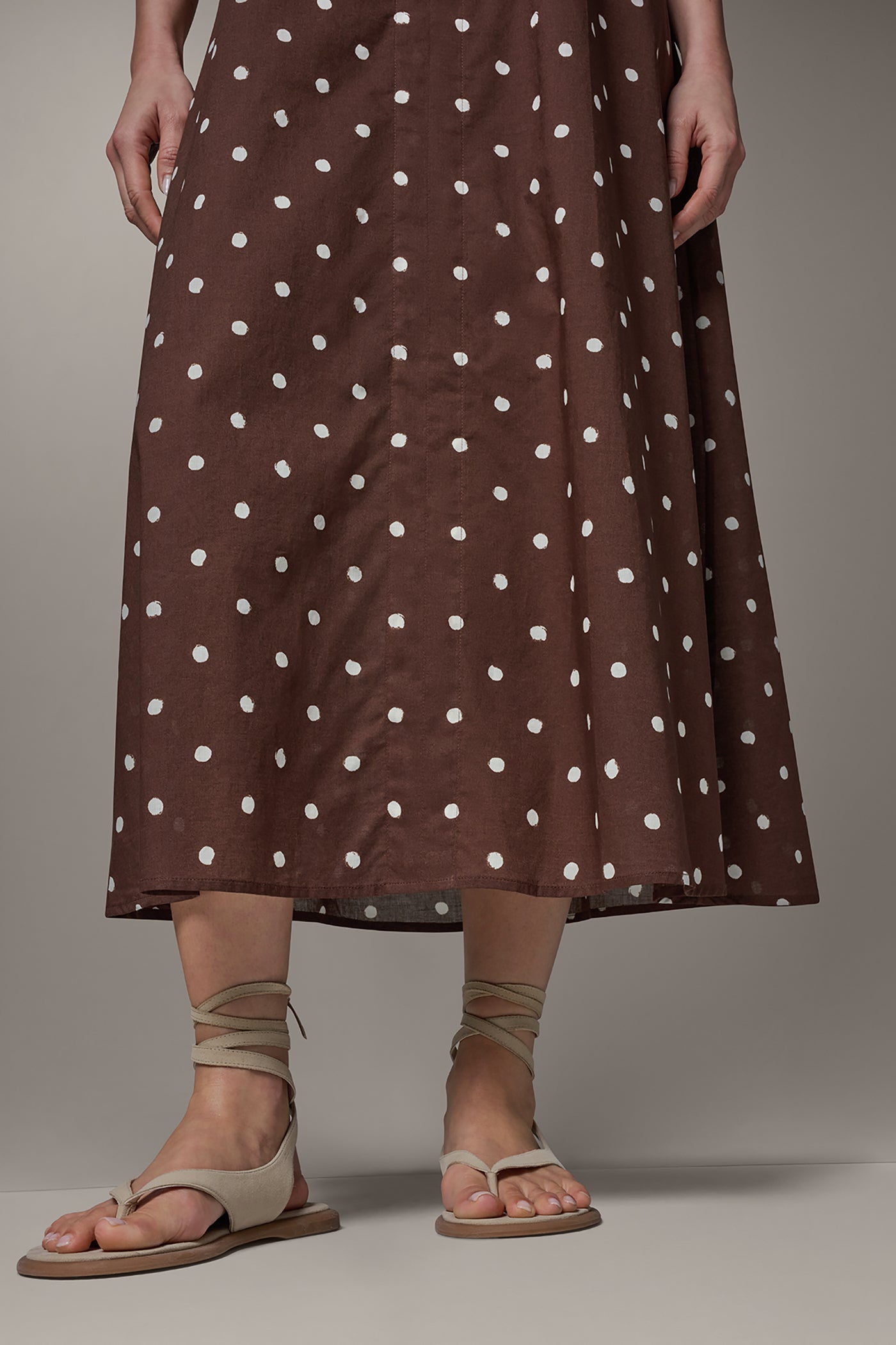 SLEEVELESS MAXI CUTOUT DRESS VIEW 5