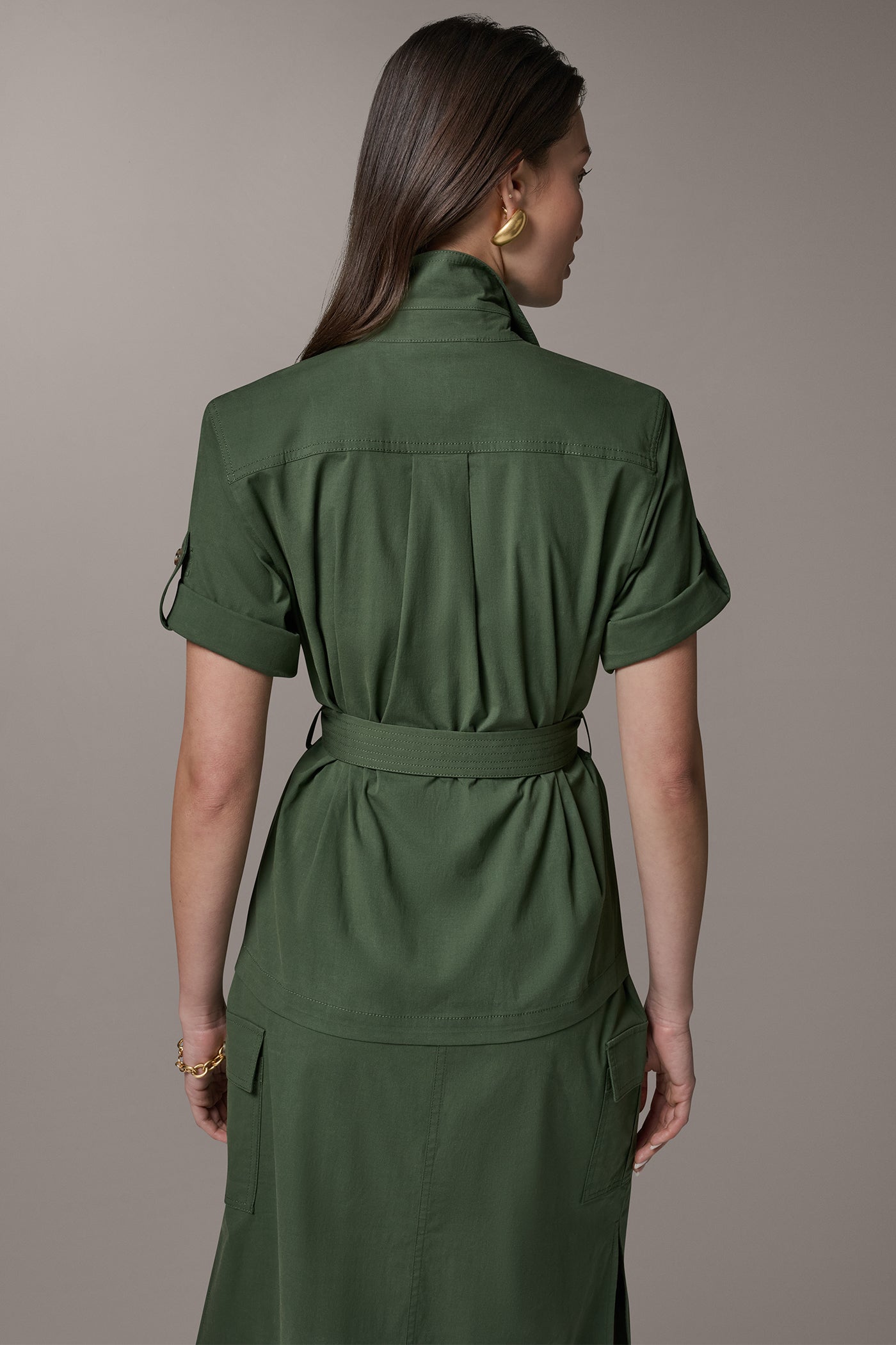 SHORT SLEEVE SAFARI JACKET (alternate view)