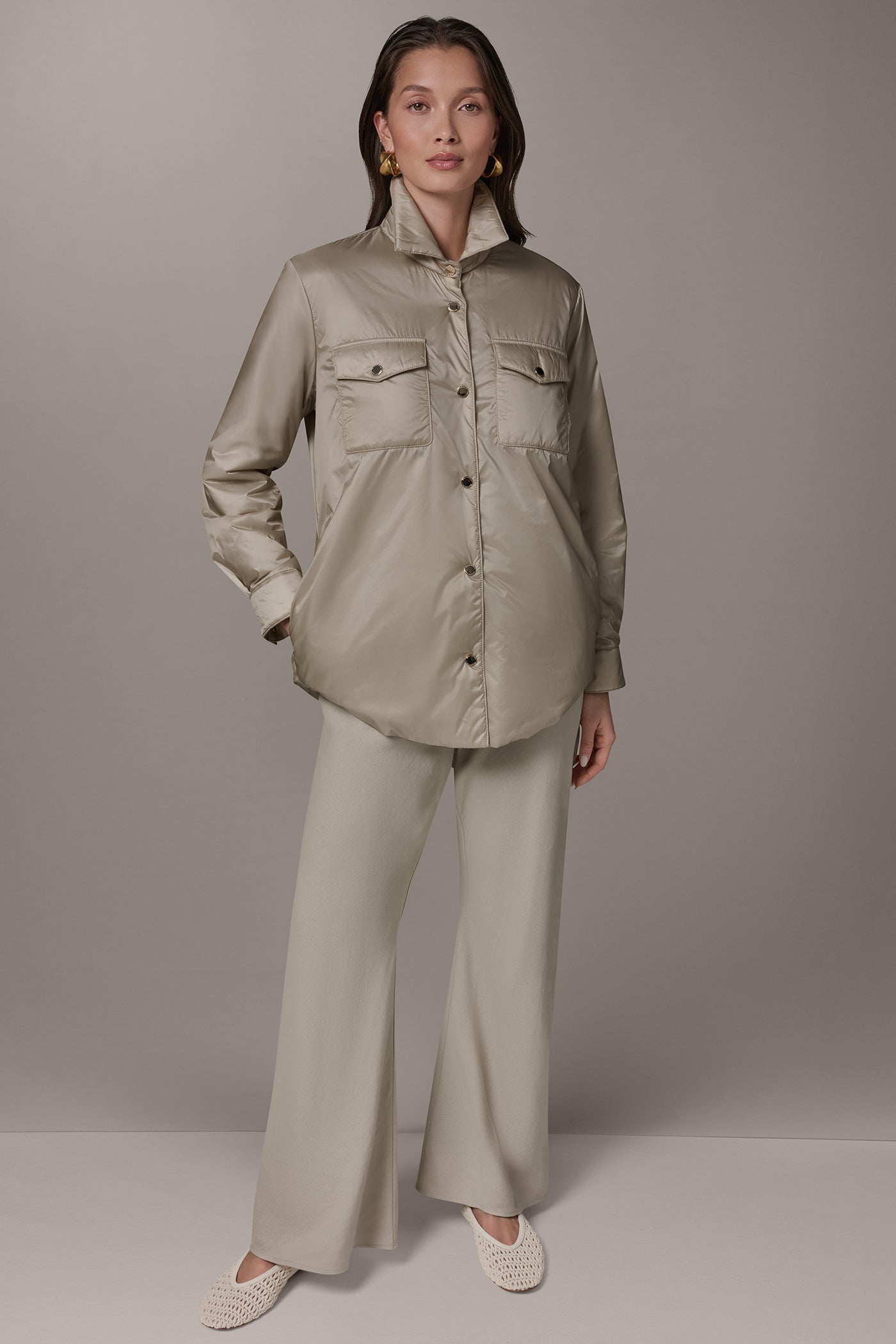 LONG SLEEVE SHIRT JACKET VIEW 8 | Tops