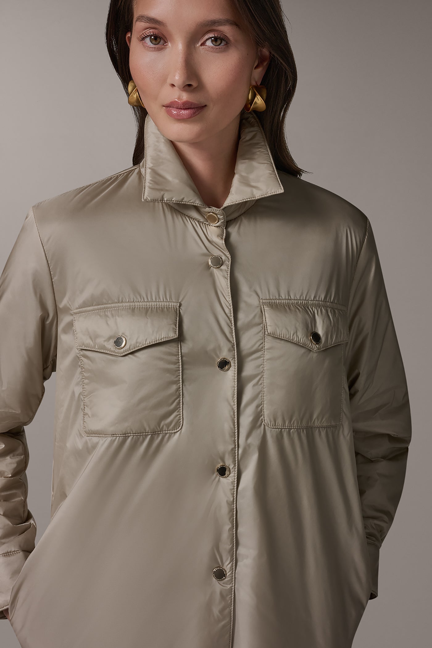 LONG SLEEVE SHIRT JACKET VIEW 4 | Tops