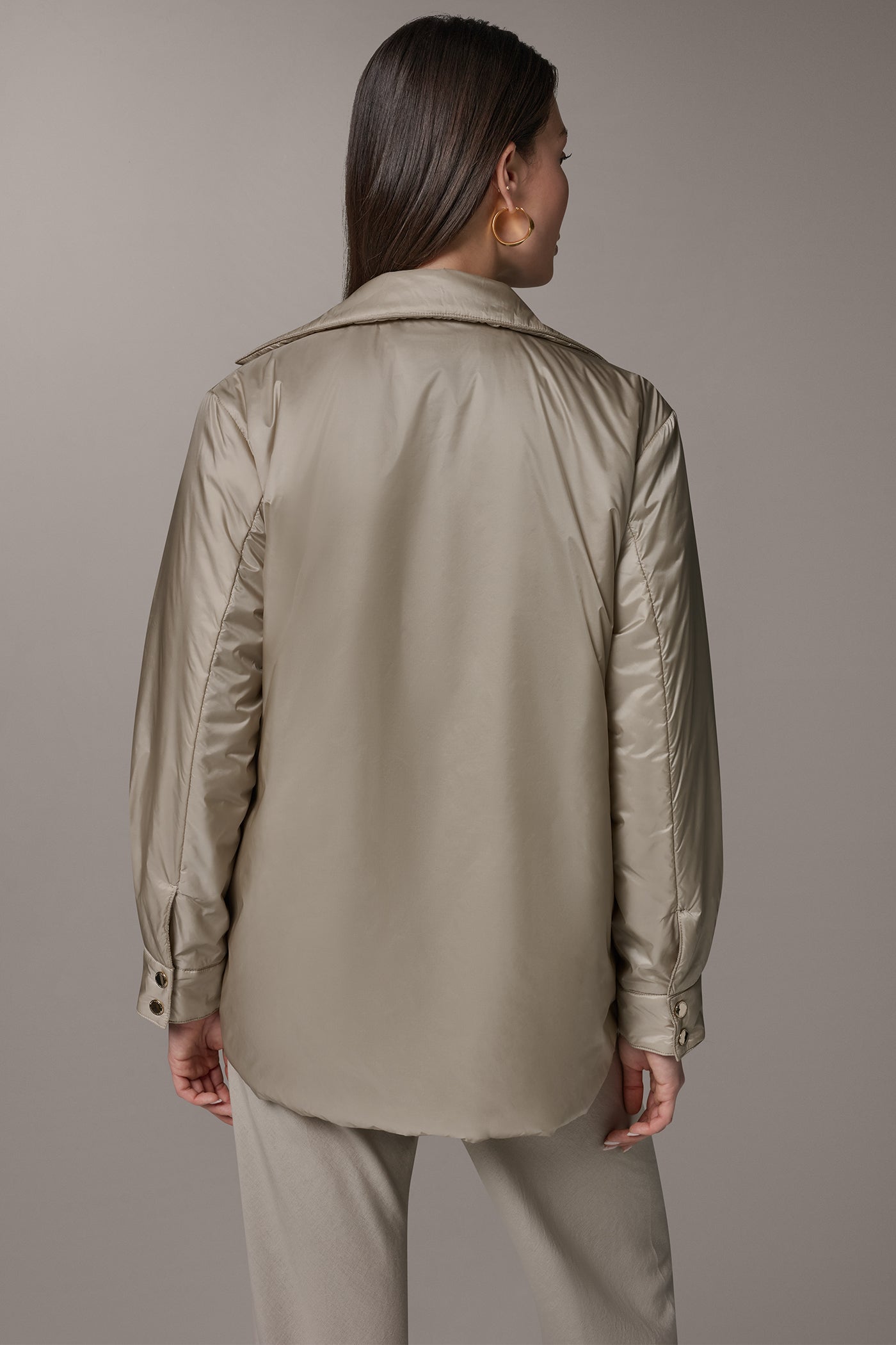 LONG SLEEVE SHIRT JACKET (alternate view)