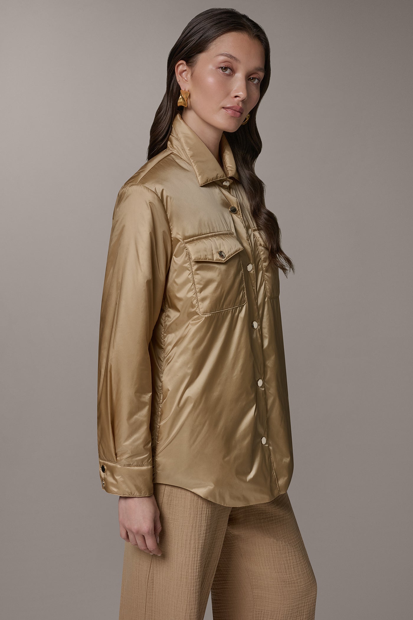 LONG SLEEVE SHIRT JACKET VIEW 3
