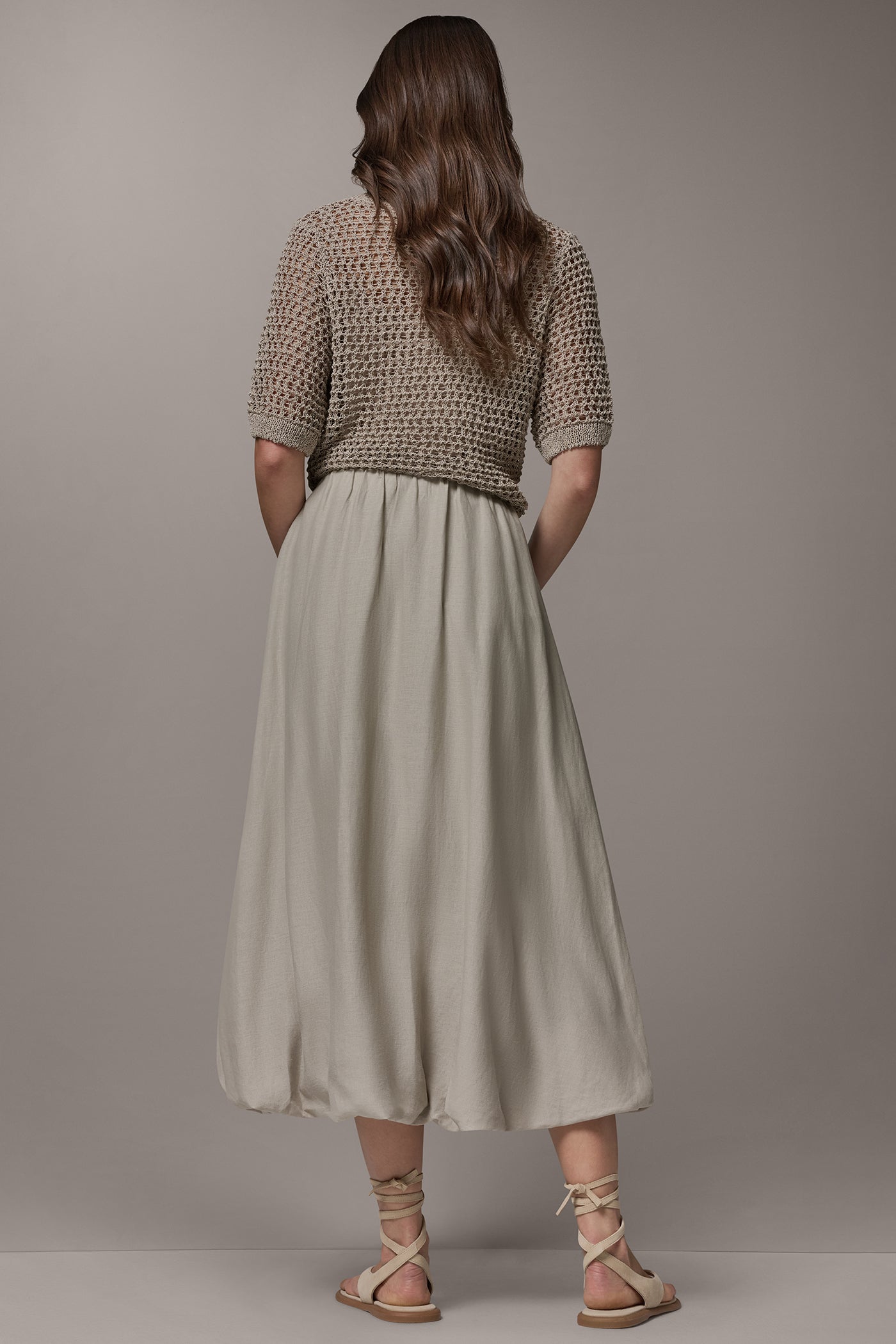 BUBBLE SKIRT VIEW 7 | Donna Karan Weekend Bottoms