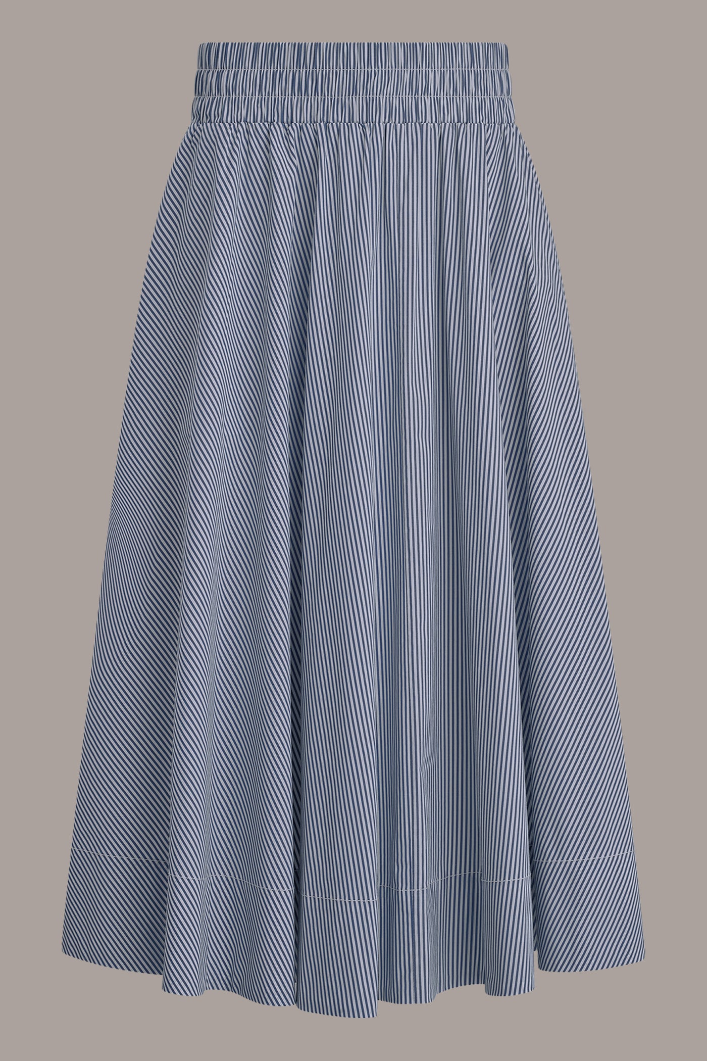 STRIPE MAXI A-LINE SKIRT VIEW 8 | Included in discounts