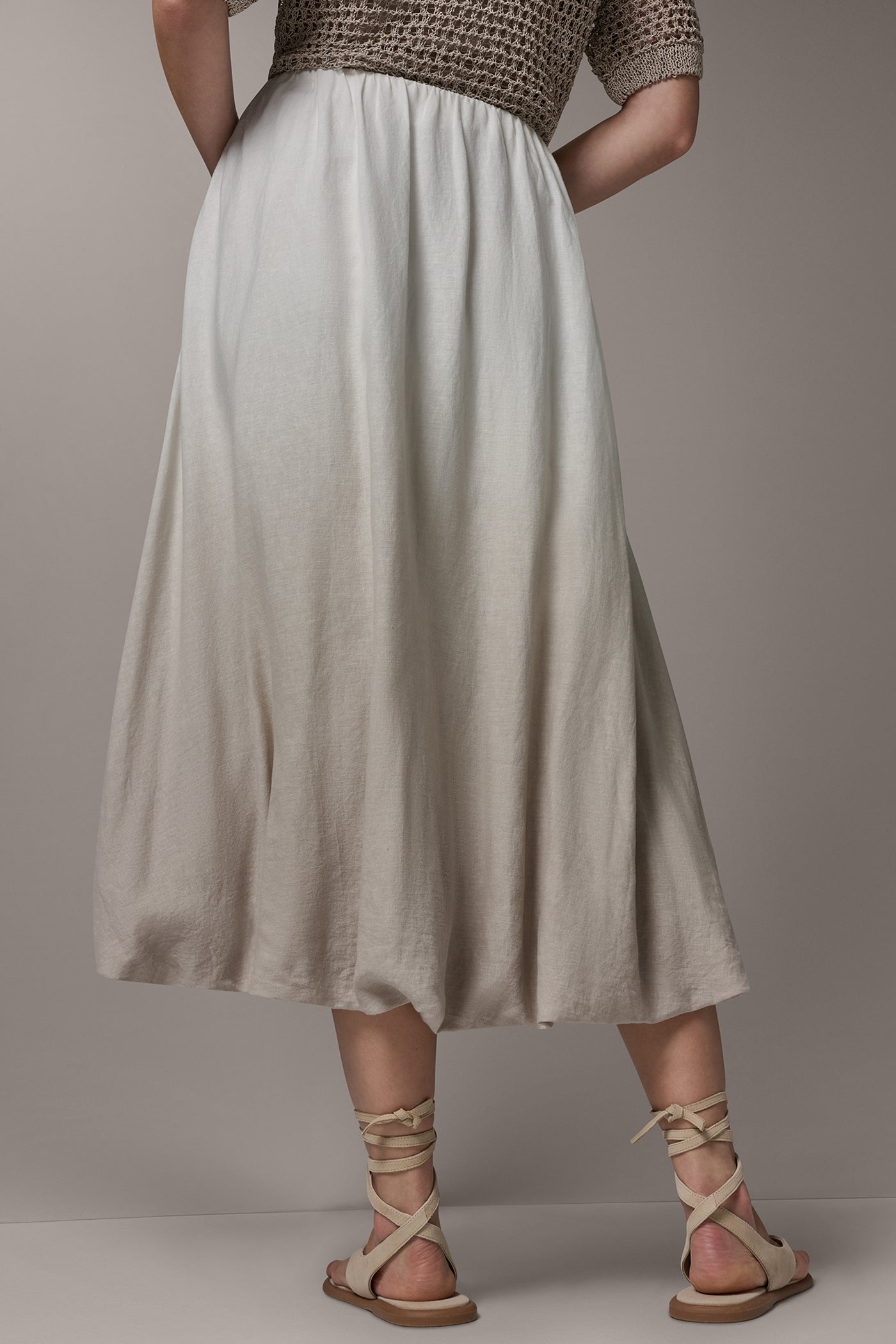 DIP DYE BUBBLE SKIRT VIEW 3 | Casual Collection