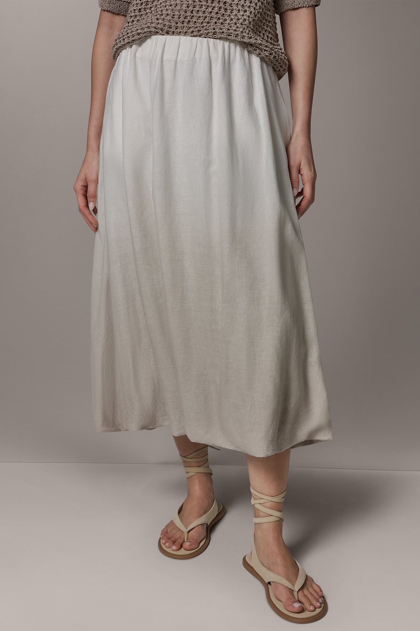 DIP DYE BUBBLE SKIRT | View 1 | Casual Collection