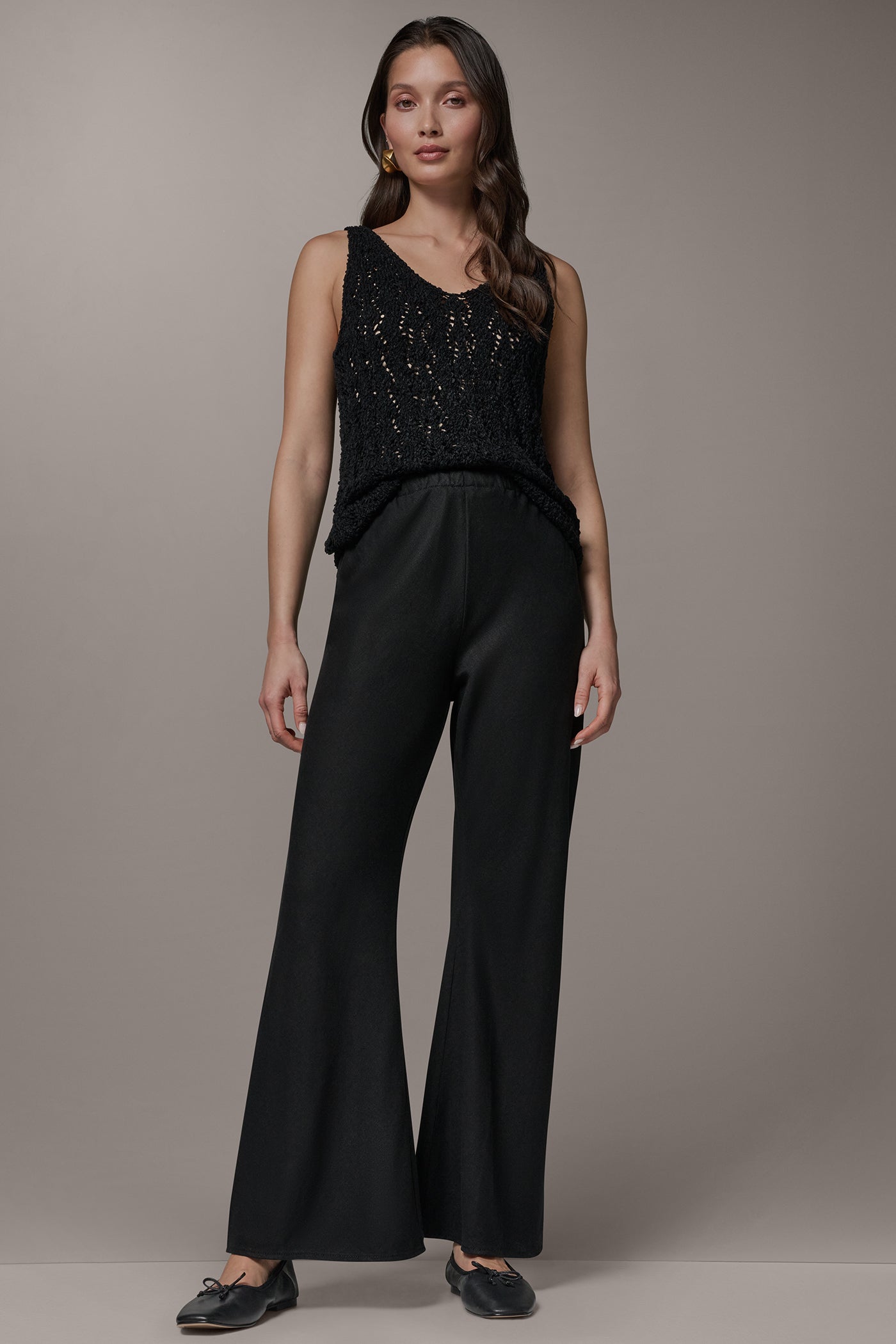 MID-RISE RELAXED ANKLE PANT VIEW 5 | NEW DONNA KARAN WEEKEND