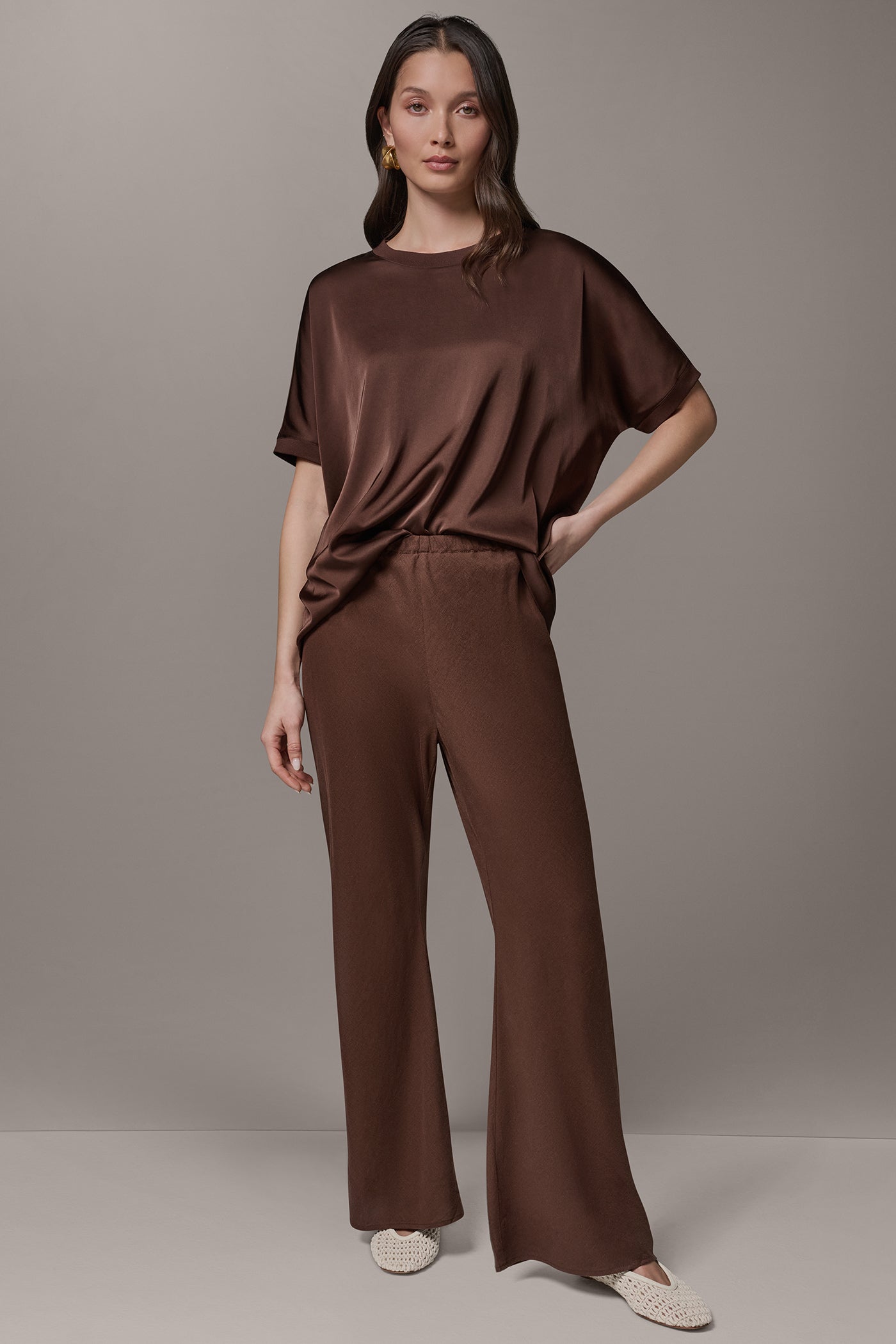 MID-RISE RELAXED ANKLE PANT VIEW 5 | NEW DONNA KARAN WEEKEND