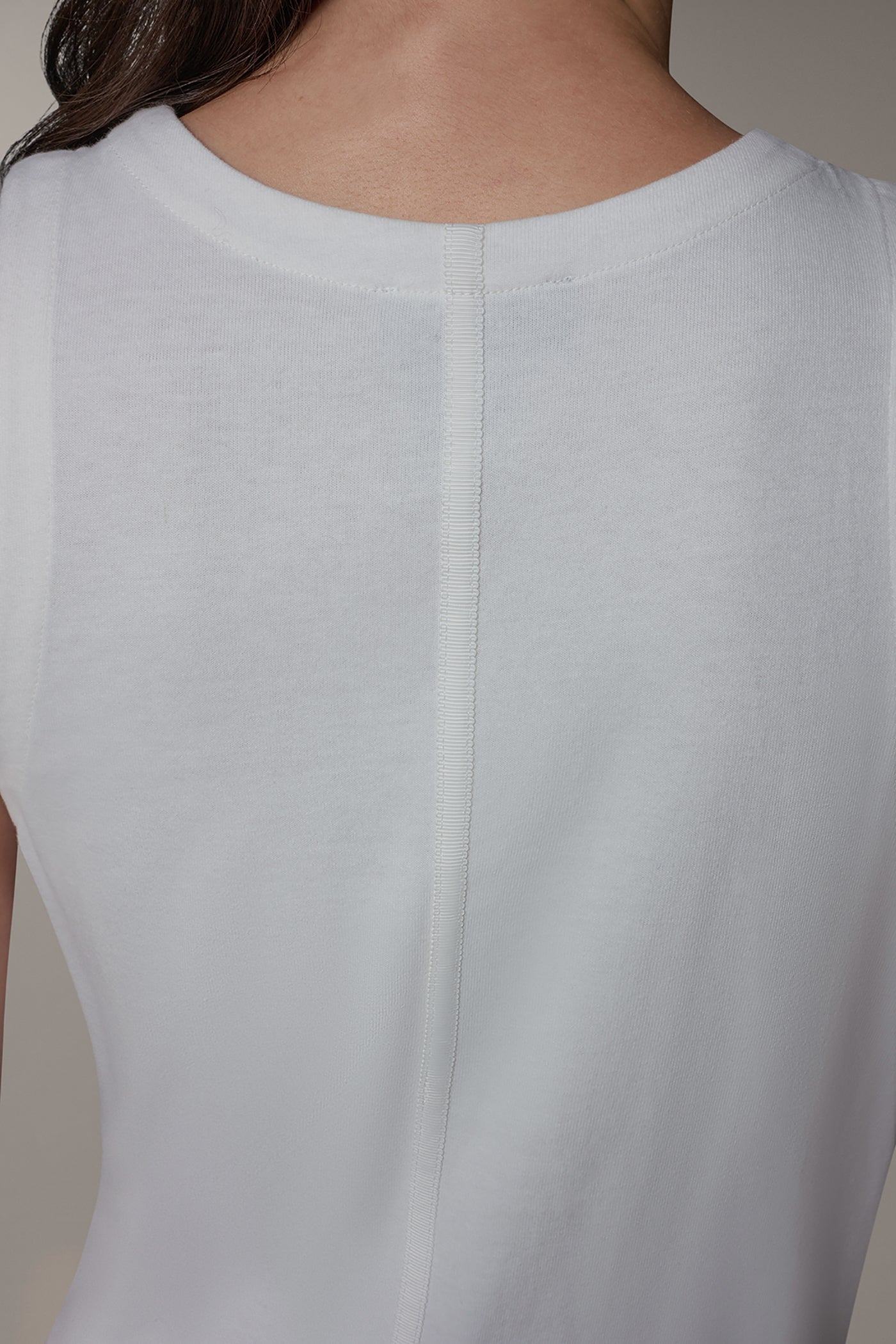 SLEEVELESS MIDI TRAPEZE DRESS VIEW 6 | Donna Karan Weekend Dresses