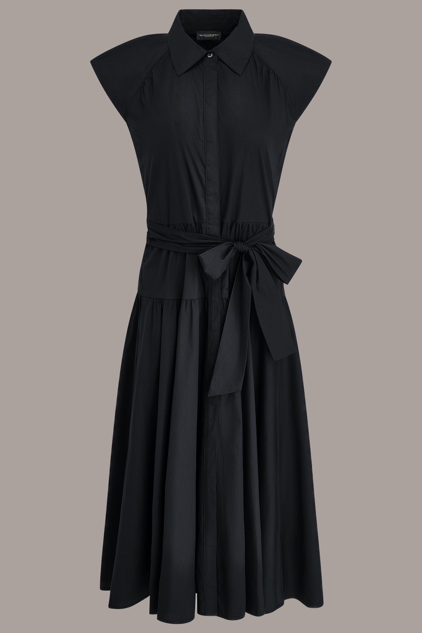 CAP SLEEVE MIDI SHIRT DRESS VIEW 9 | Dresses & Jumpsuits