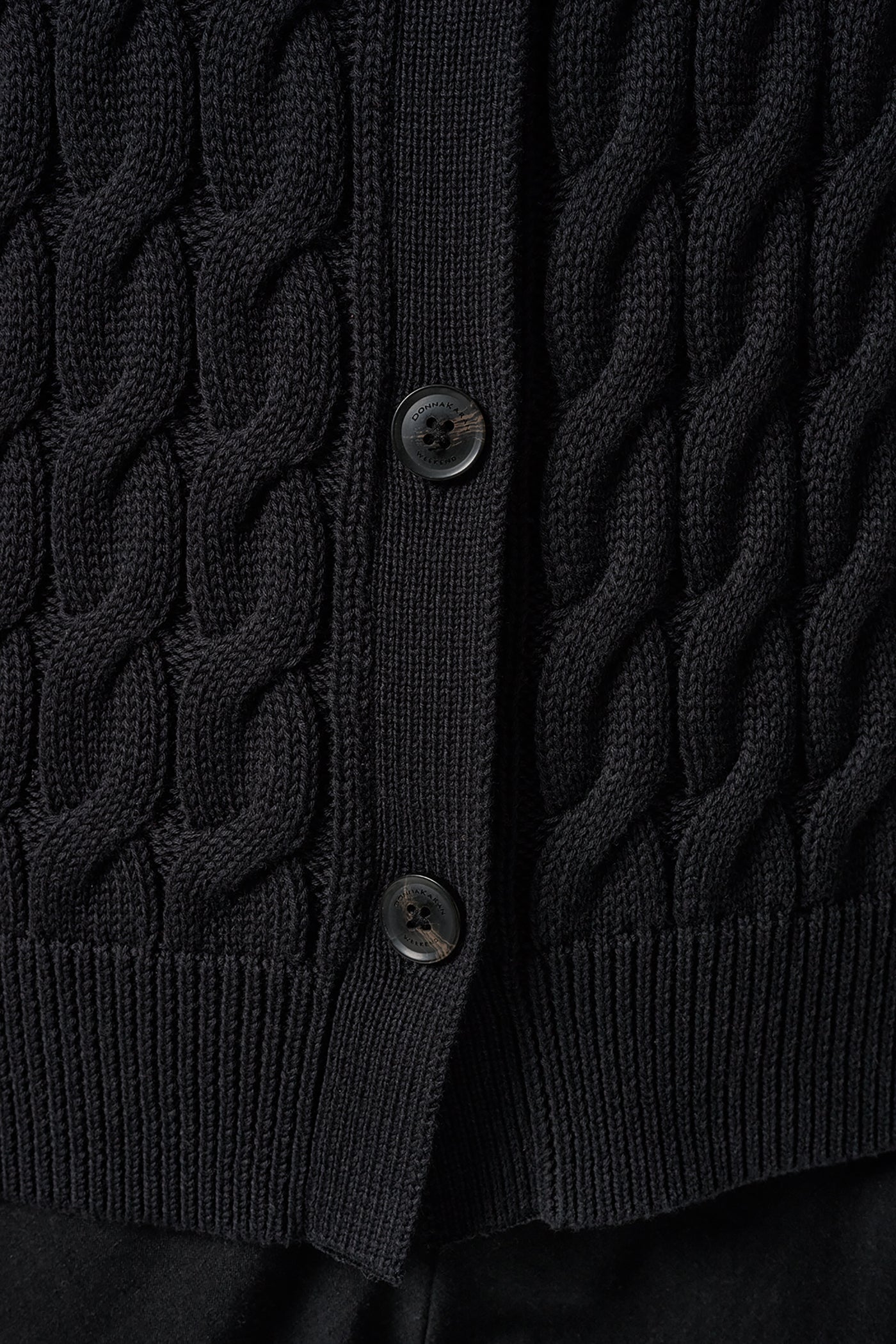 SLEEVELESS CABLE KNIT VEST VIEW 6 | Tops