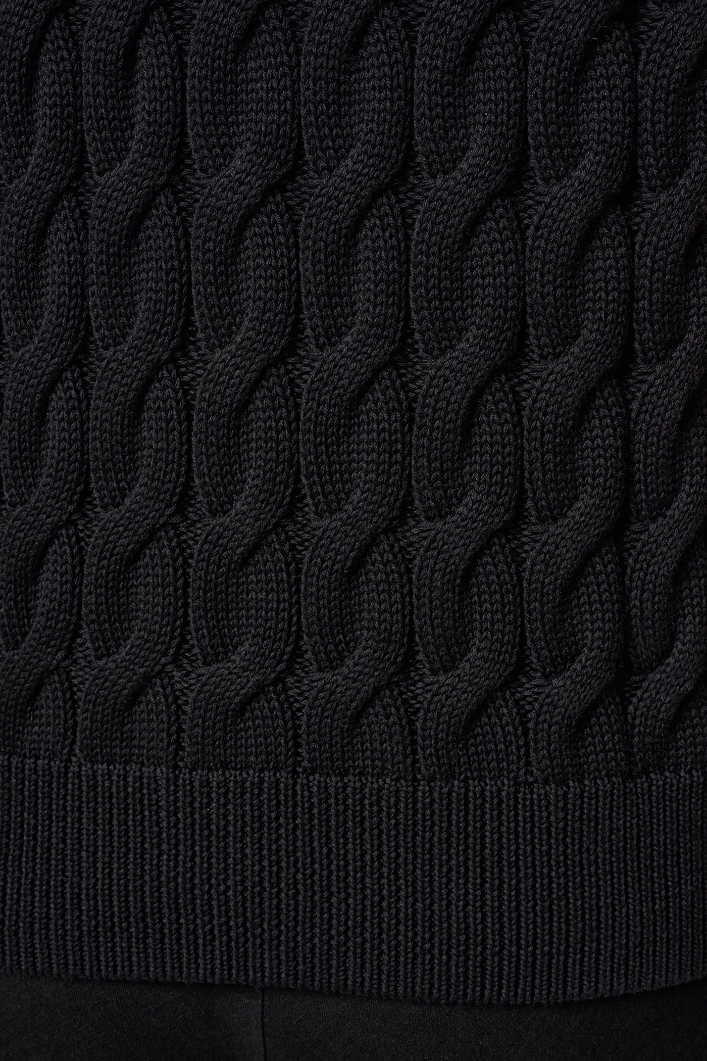 SLEEVELESS CABLE KNIT VEST VIEW 7 | Tops