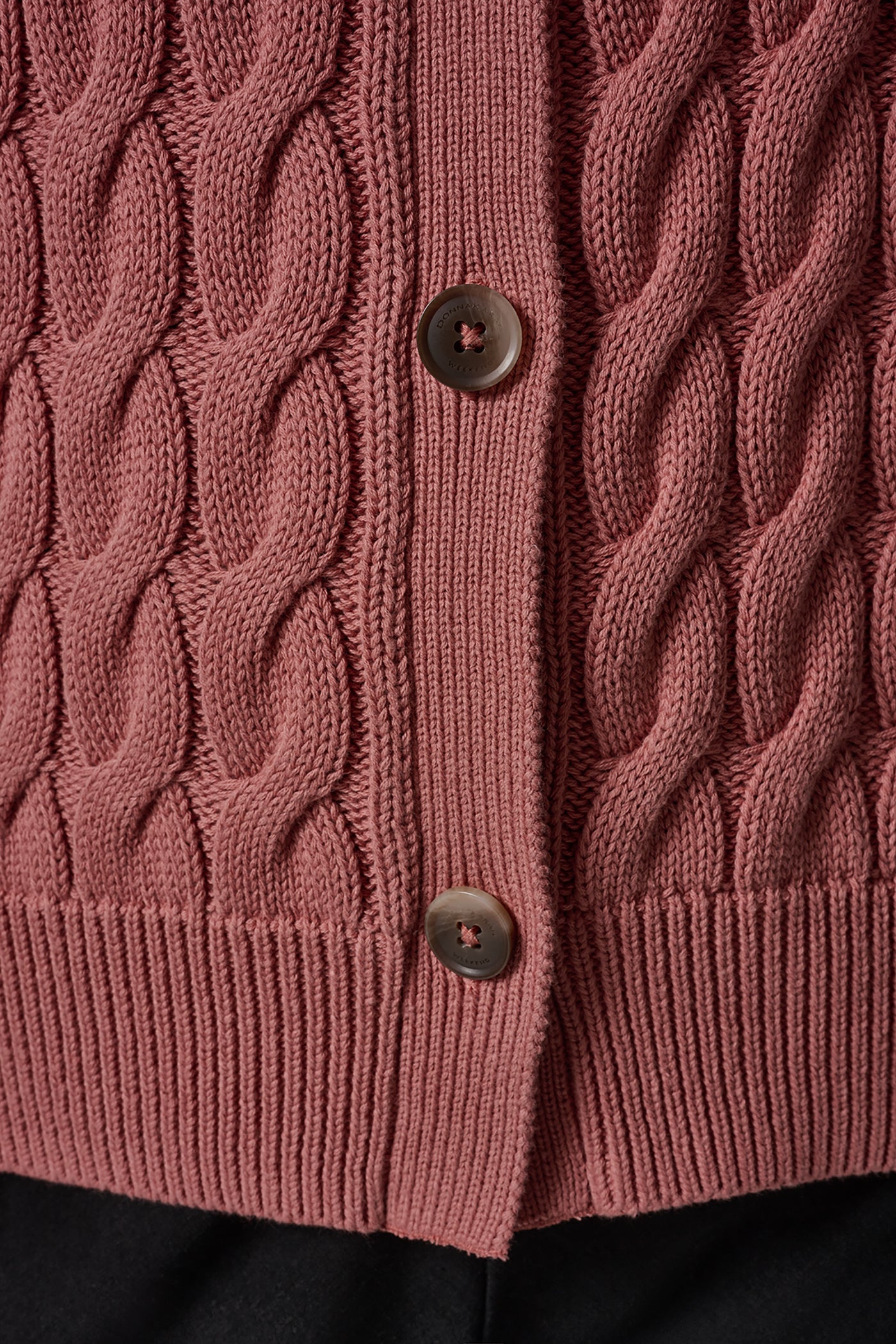 SLEEVELESS CABLE KNIT VEST VIEW 6 | Tops