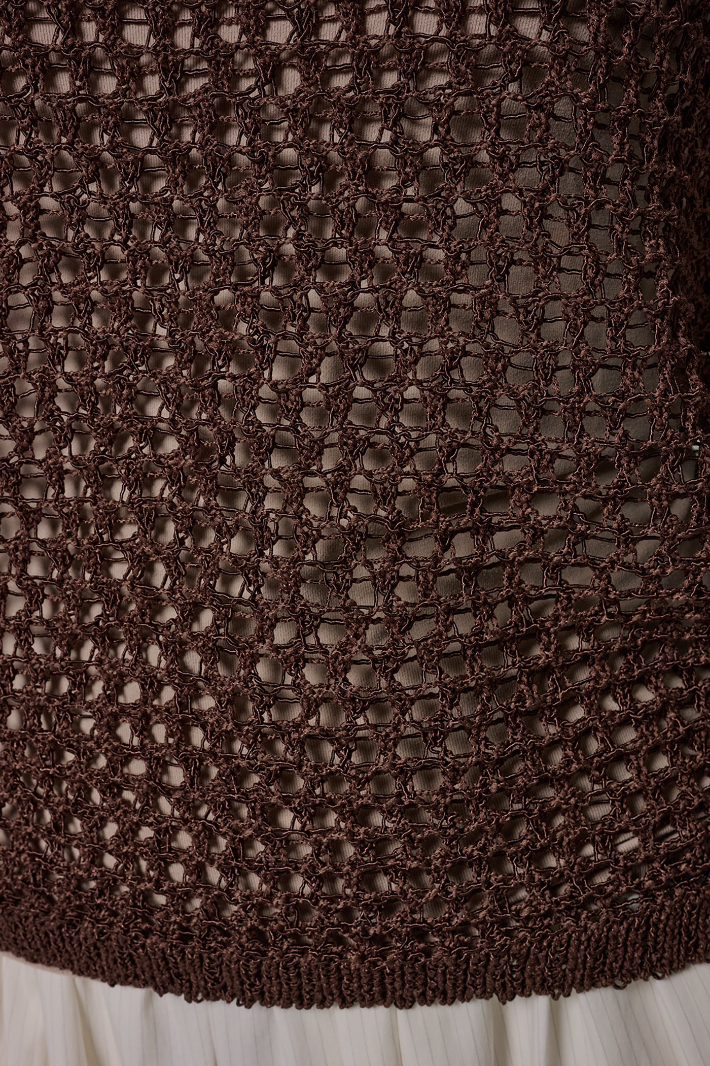 SHORT SLEEVE OPEN STITCH SWEATER VIEW 6 | Sweaters