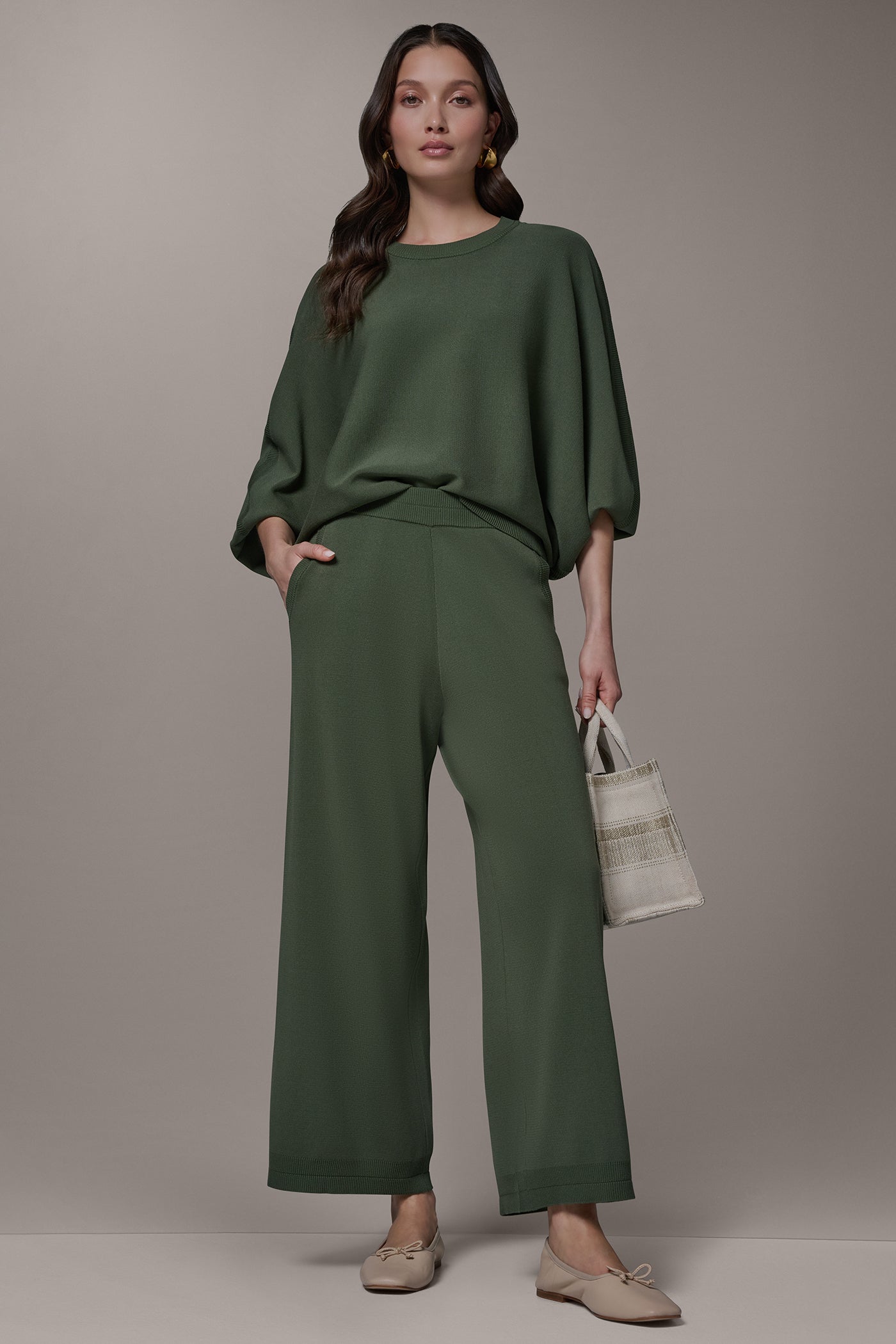 EXTRA HIGH-RISE WIDE-LEG ANKLE PANT VIEW 6 | Clothing