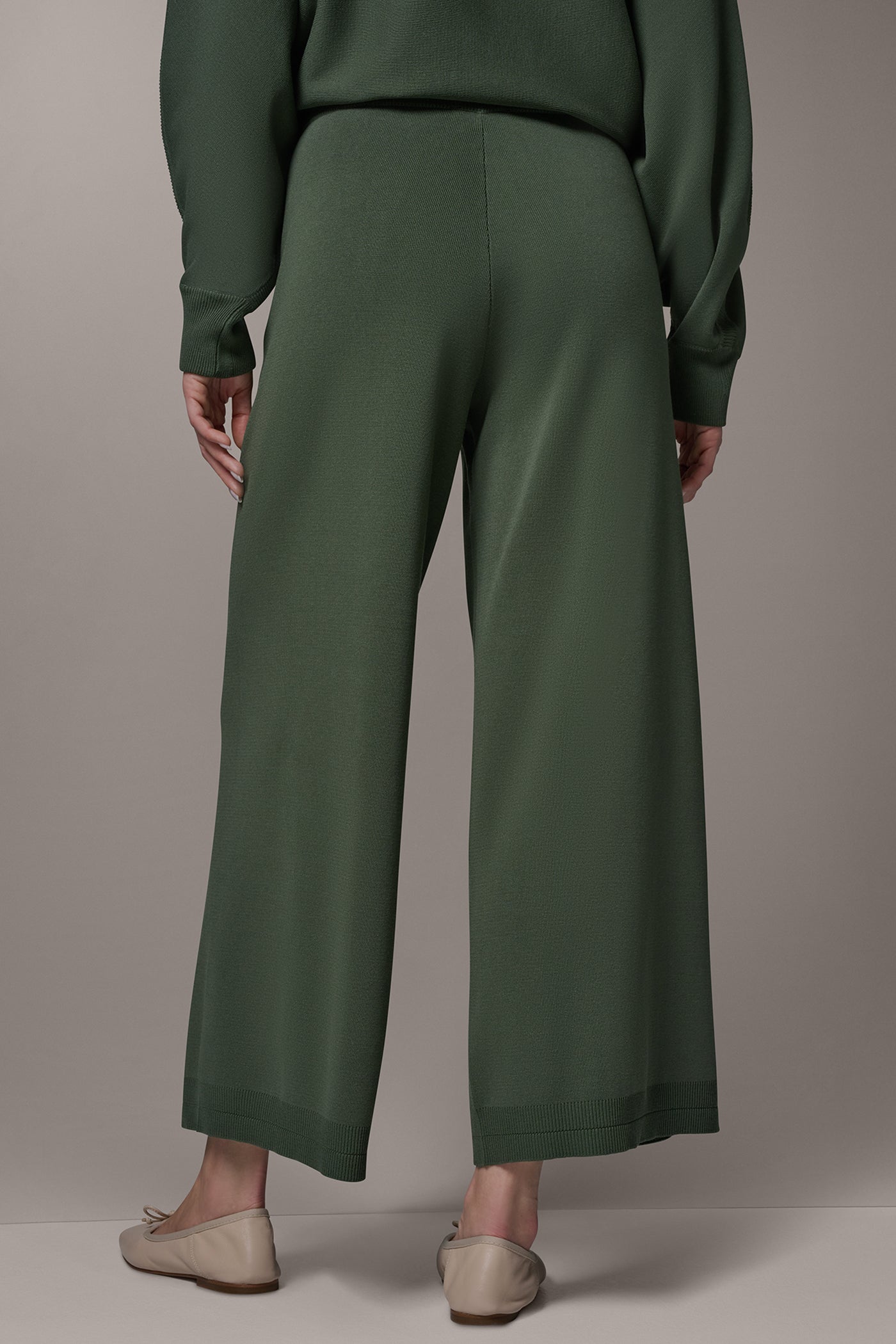 EXTRA HIGH-RISE WIDE-LEG ANKLE PANT (alternate view)