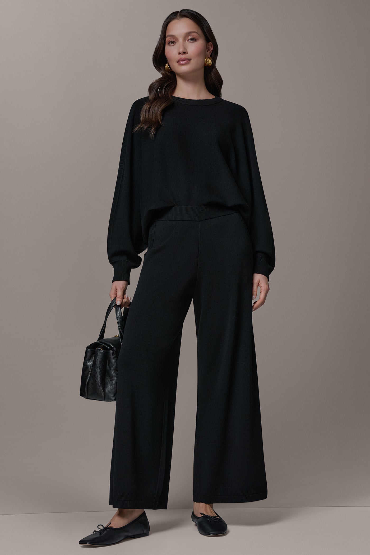 EXTRA HIGH-RISE WIDE-LEG ANKLE PANT VIEW 6 | Clothing
